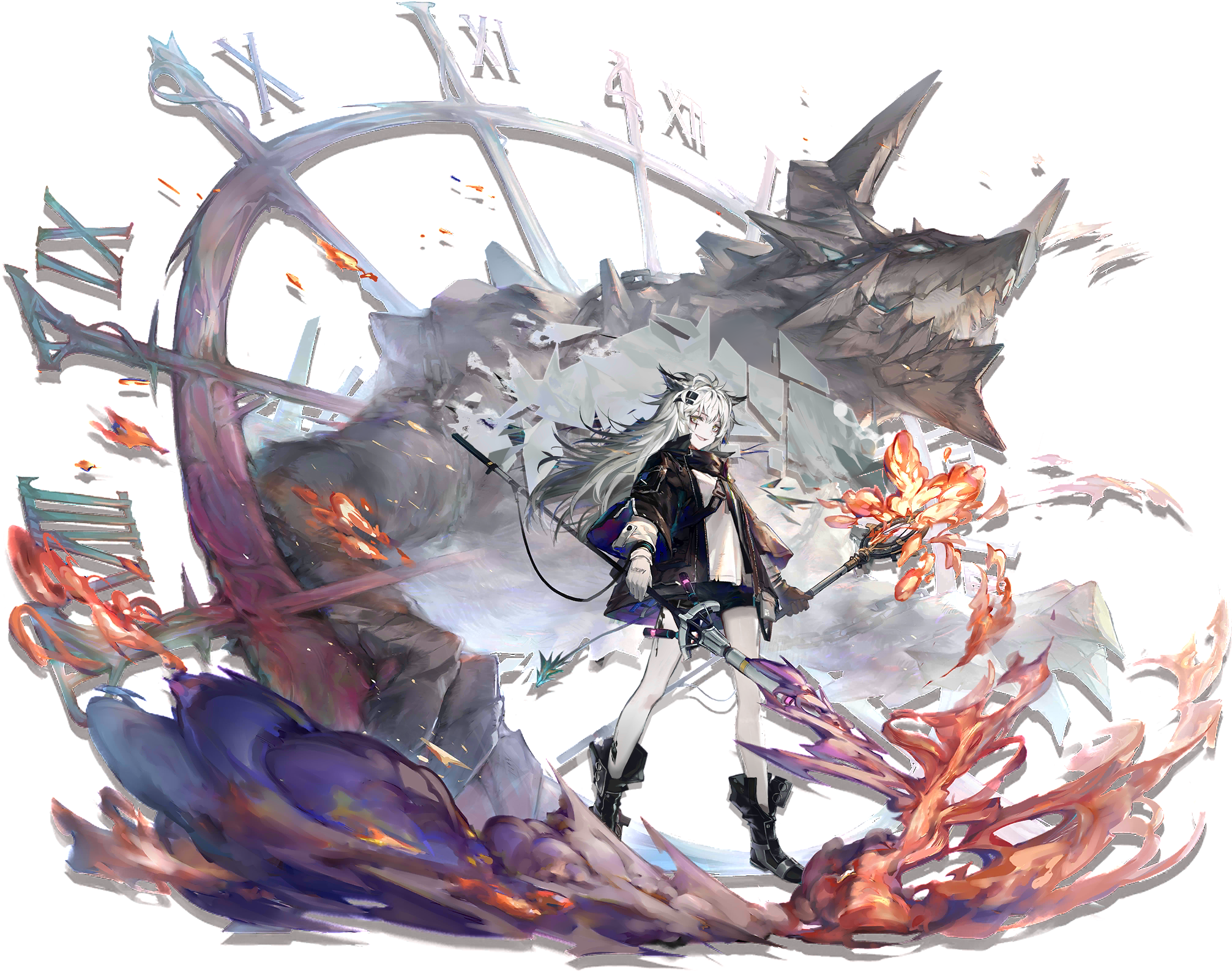 Foolish! You thought I was Mostima in CoB, but it was me, Lappland! r