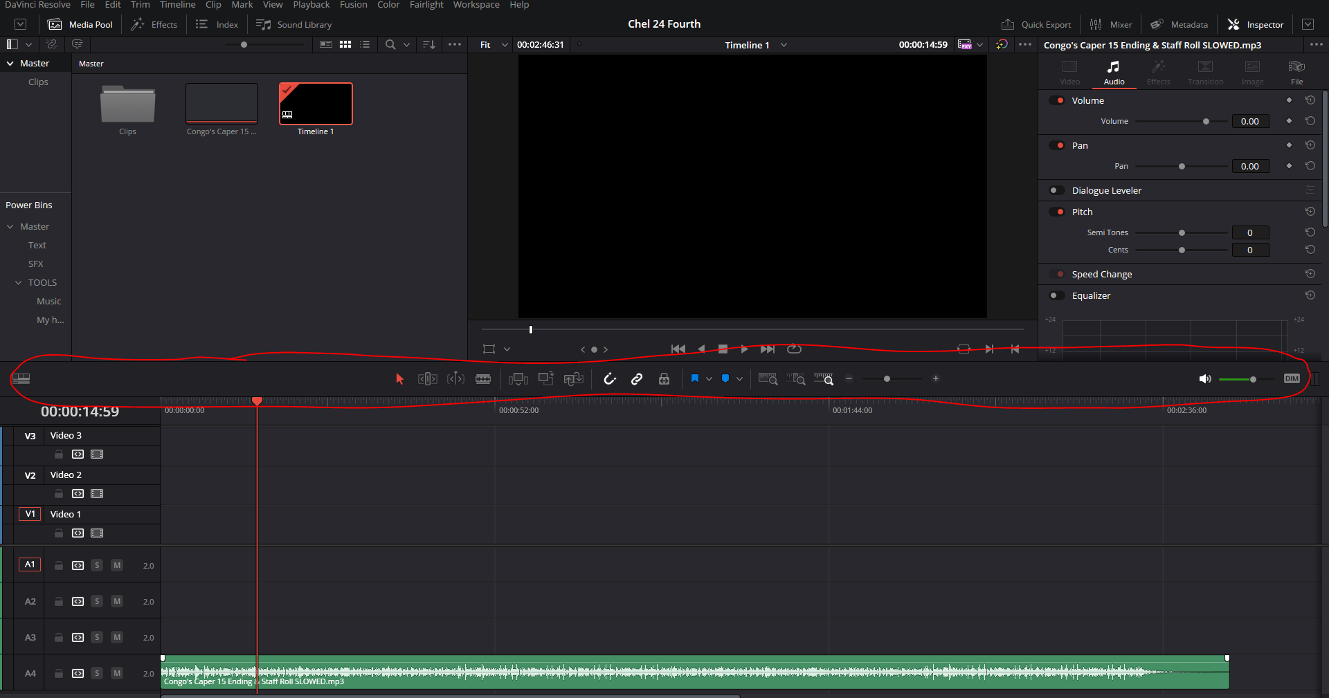 I'd do anything to get rid of this bar. Is it possible? r/davinciresolve