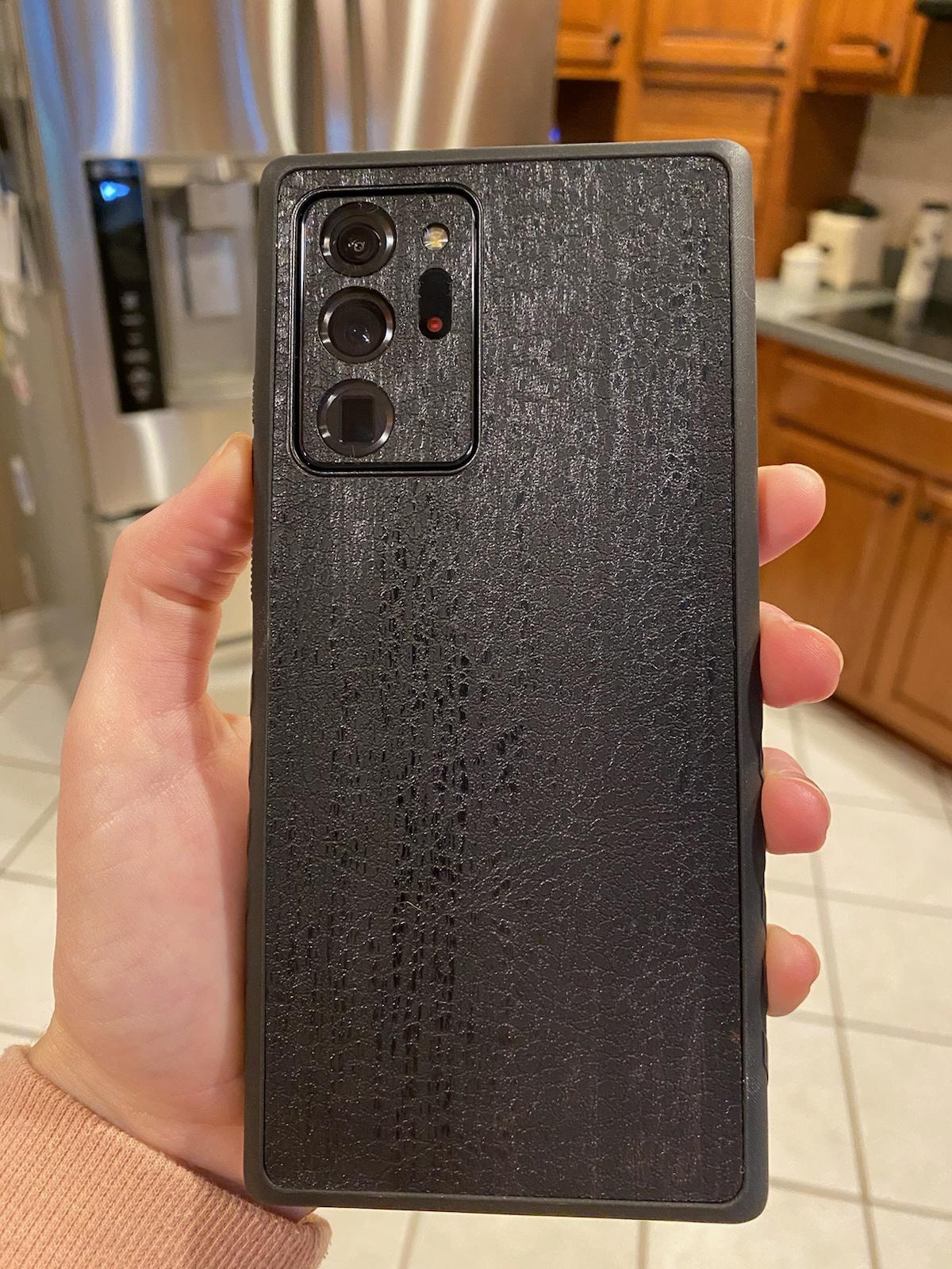 My first dbrand order The Grip case w/ Dragon skin for my Note 20