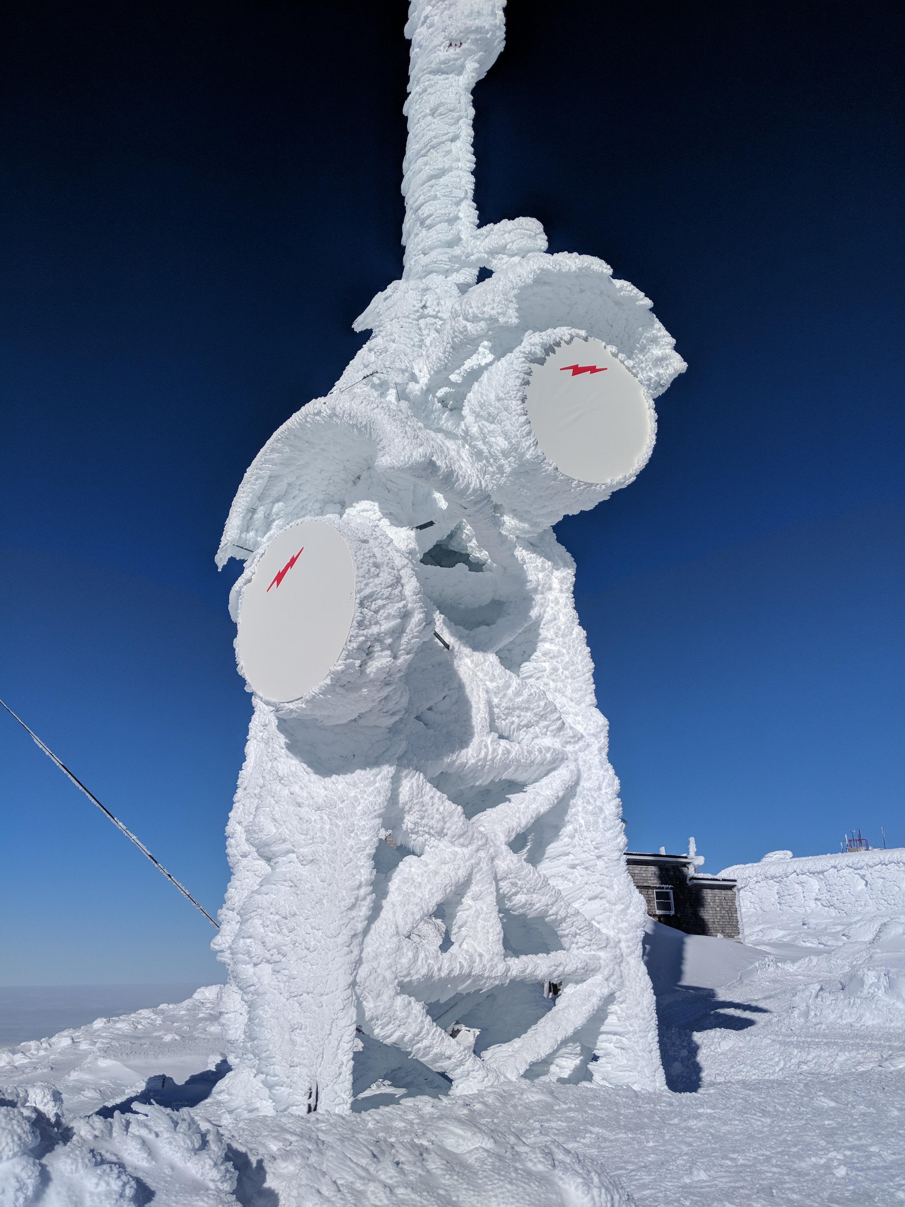 Epic Rime Ice on Washington 12/1 wmnf
