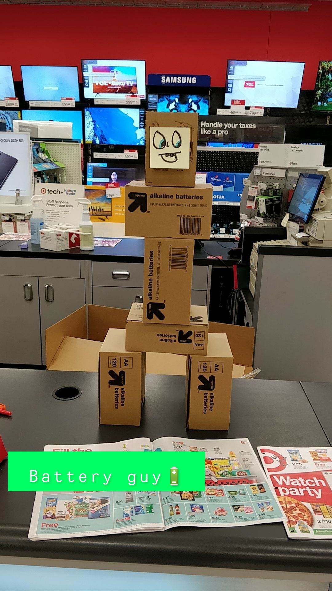 Battery guy 🔋 r/Target