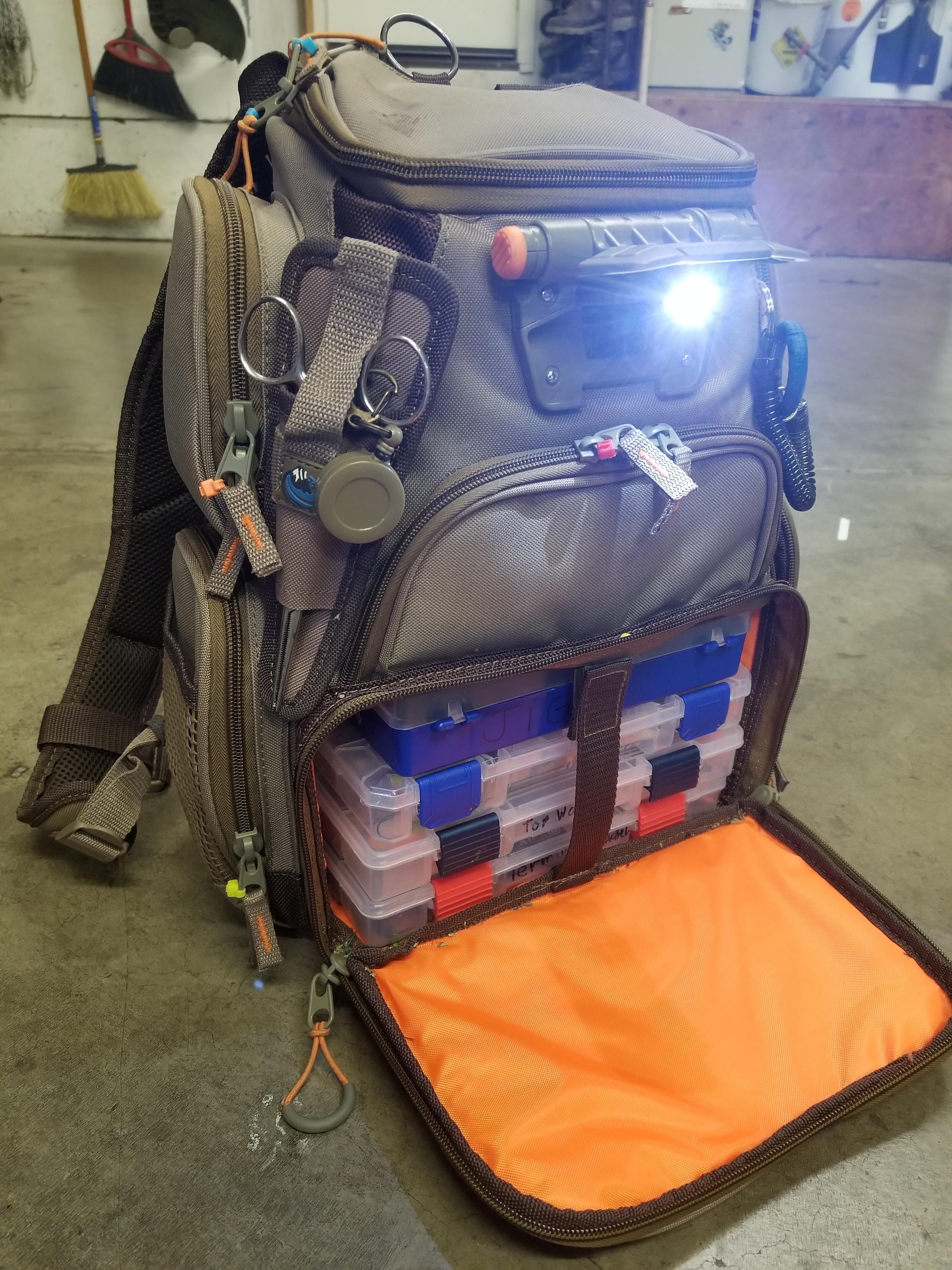 Love this fishing backpack (Wildriver Recon) for the primarily creek