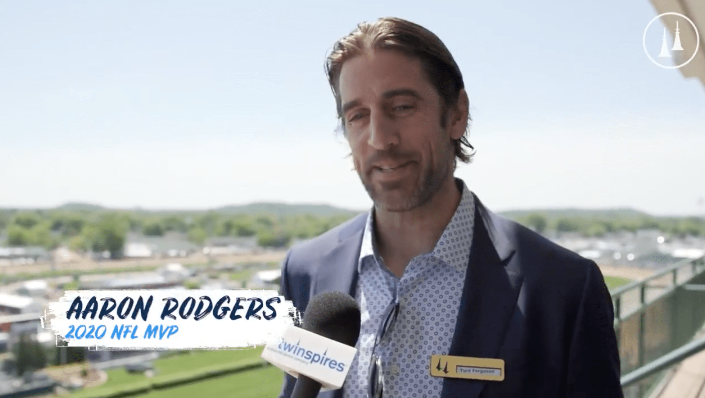 Aaron Rodgers leans into latest Jeopardy! hosting role w/ Turd Ferguson