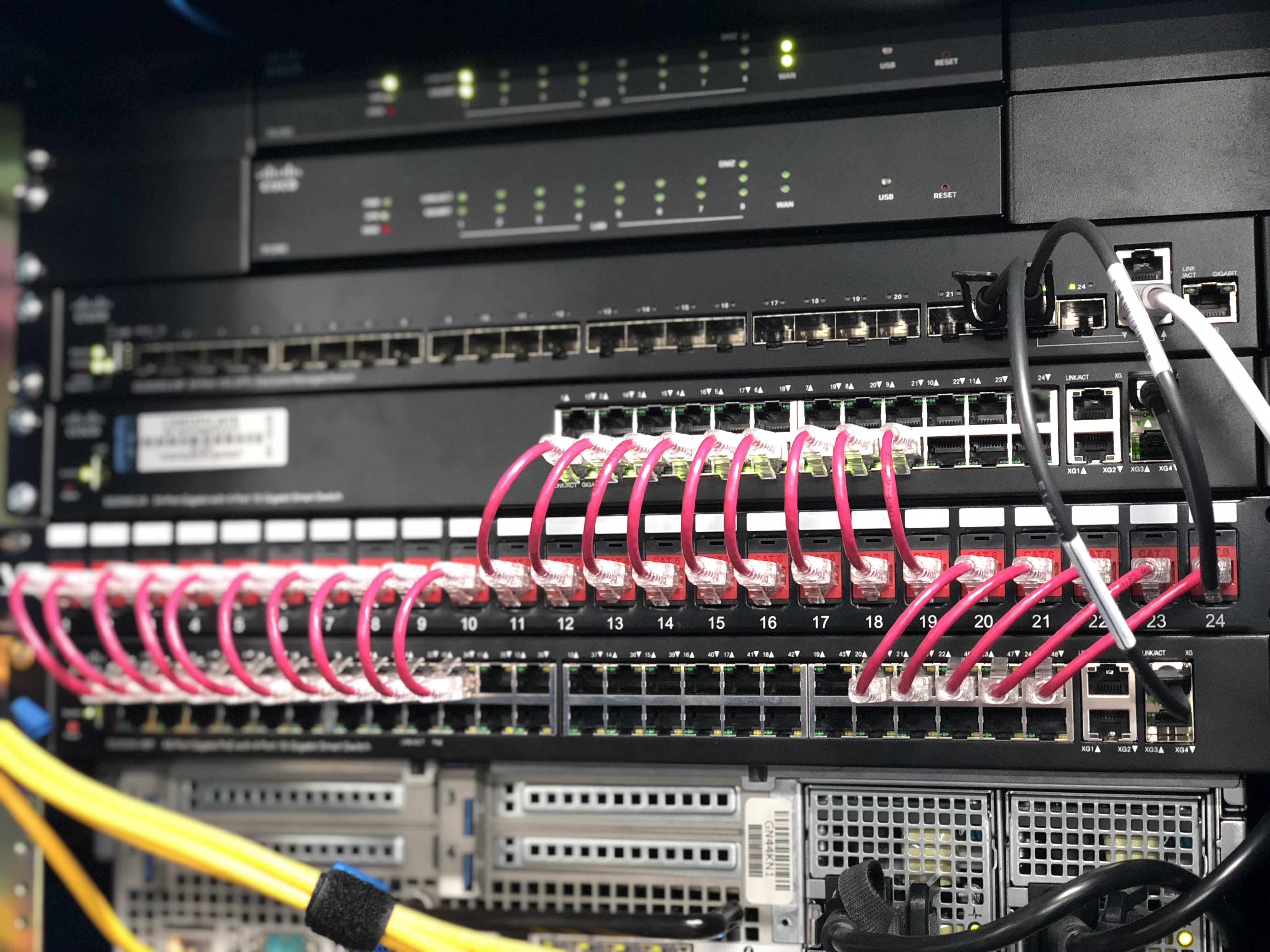 Our Fremont, CA colocation. We have a whole lot more equipment heading