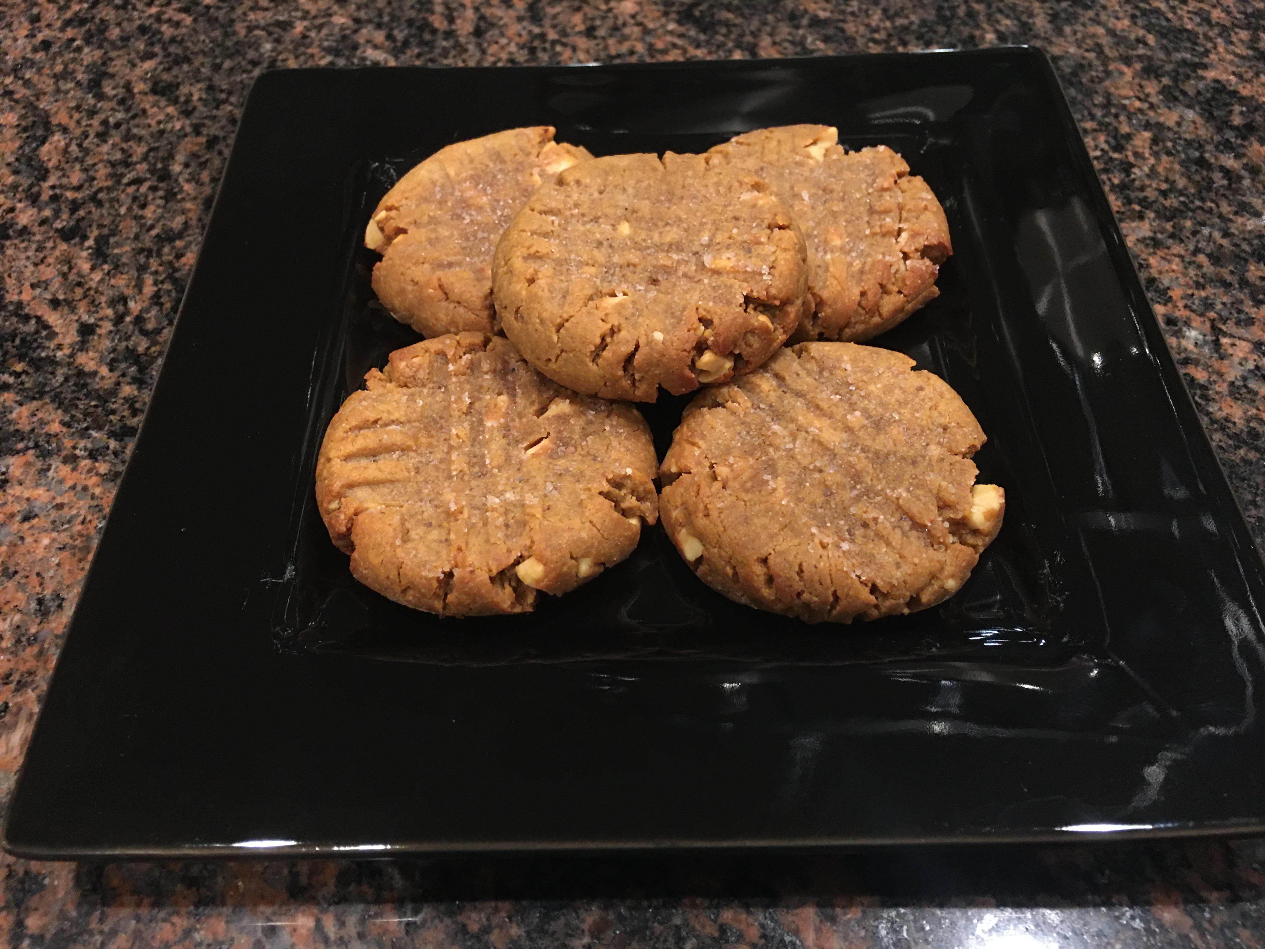 Week 4 Sweet and Salty Gluten Free Salted Peanut Butter Cookies