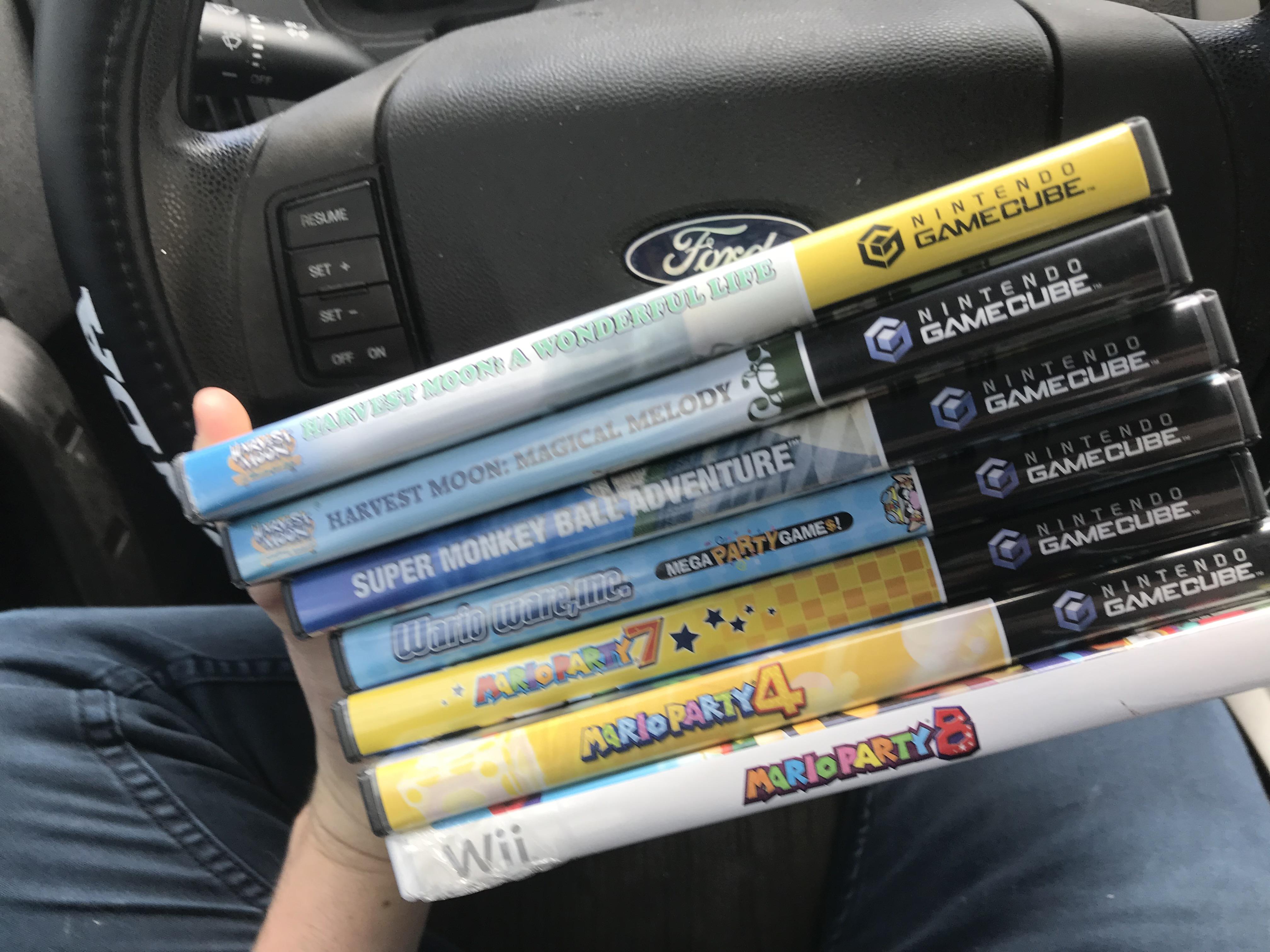 3 clearance games at half price books 0.0. Needs refurbishing tho