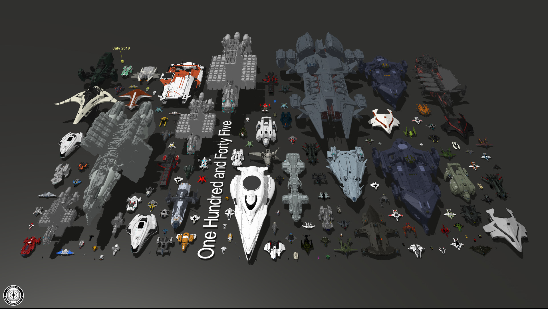 145 Ships and Vehicles Updated July 2019 StarShip42 FleetView r