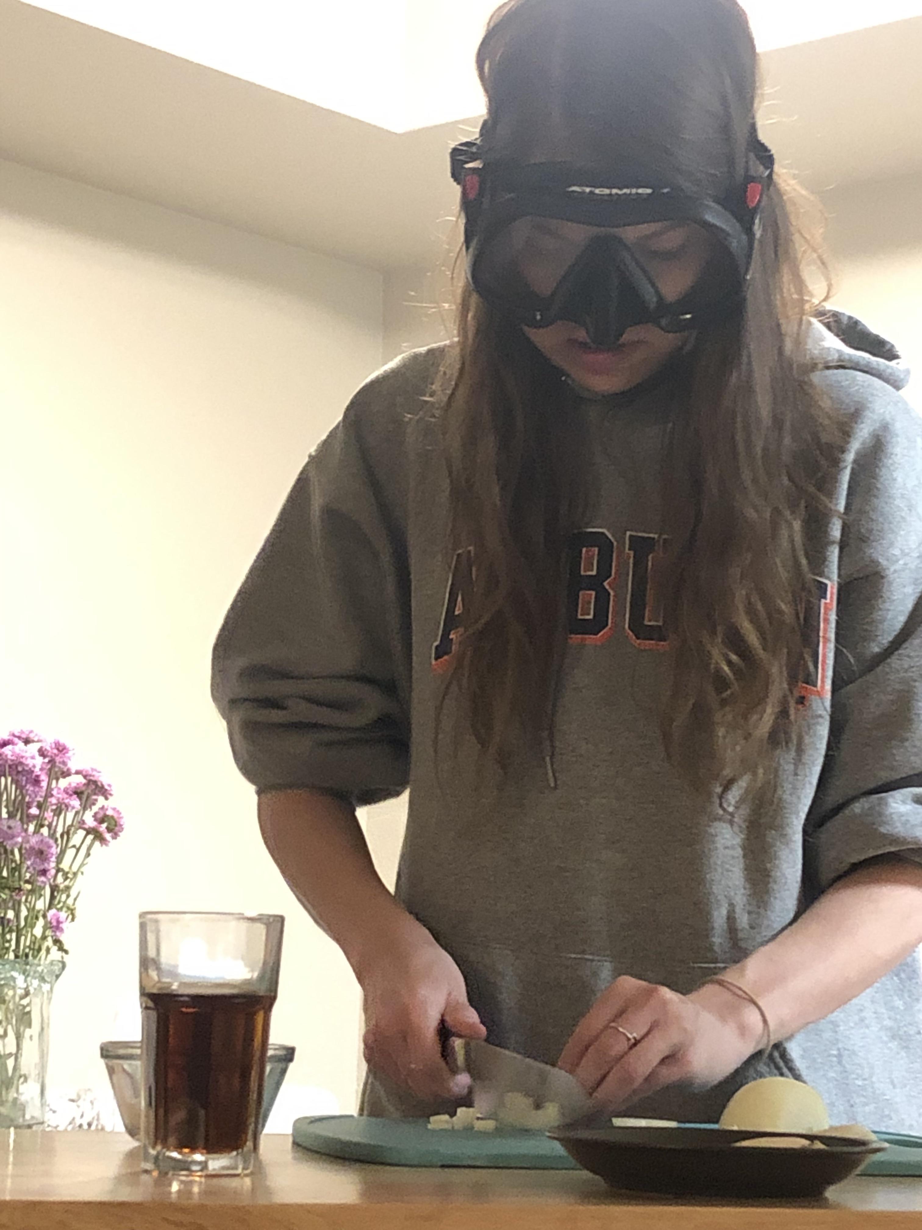 I haven’t been diving in a while… gf found a use for my gear. r/scuba