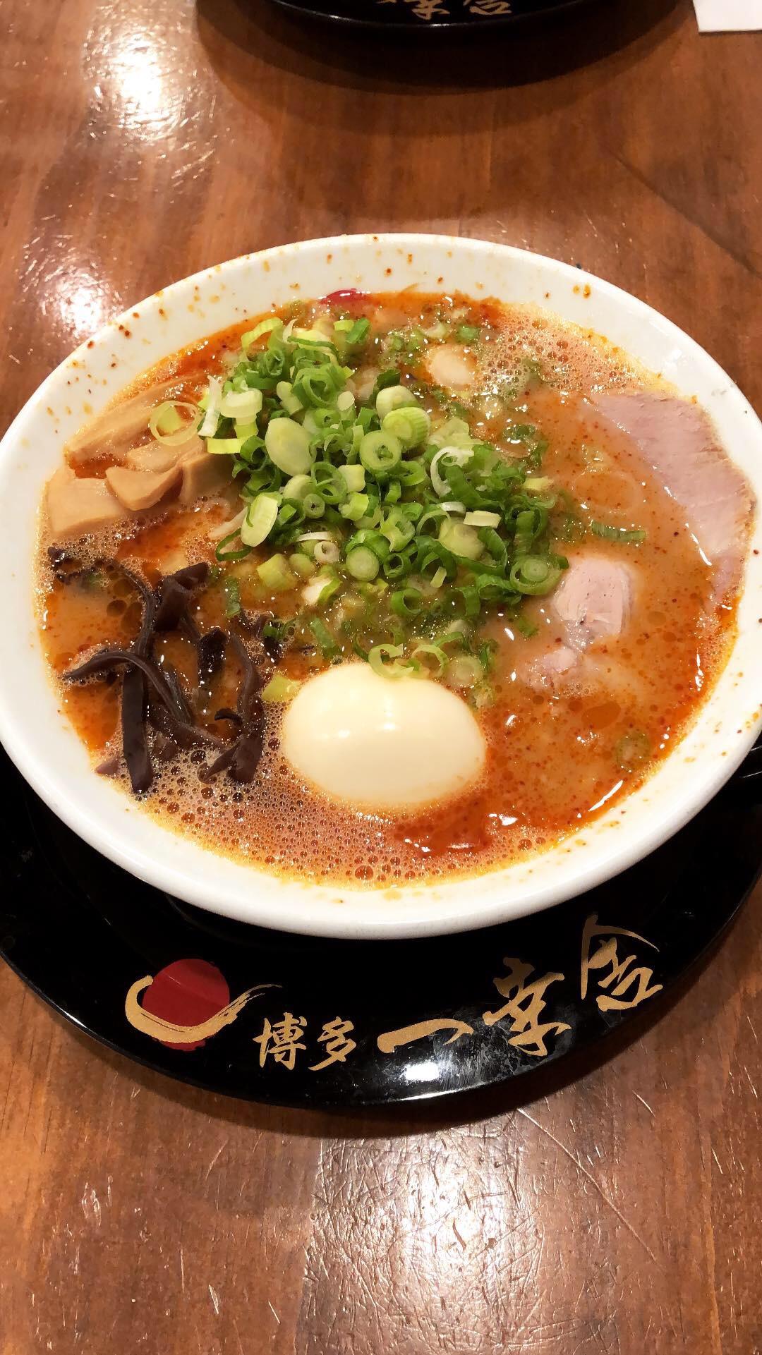 God Fire Hakata ramen at Hakata Ikkousha Ramen. Torrance, CA. r/ramen