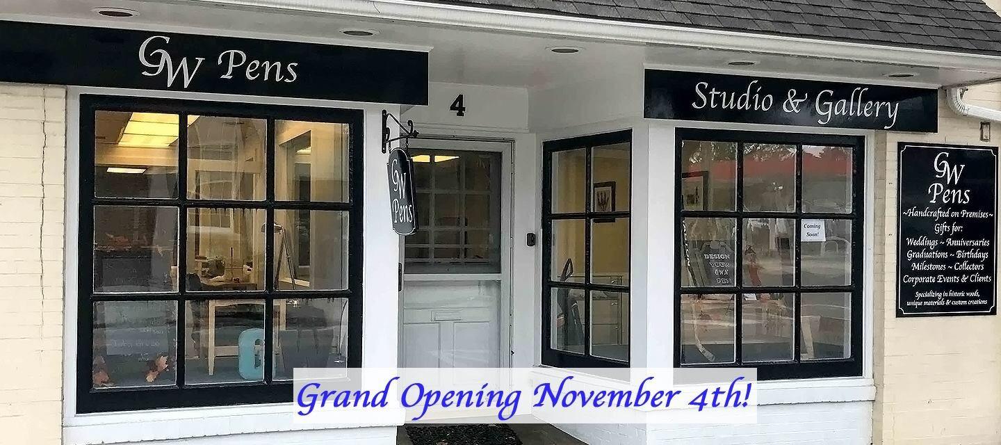 You asked when I would be opening the new store...November 4th! 12 noon