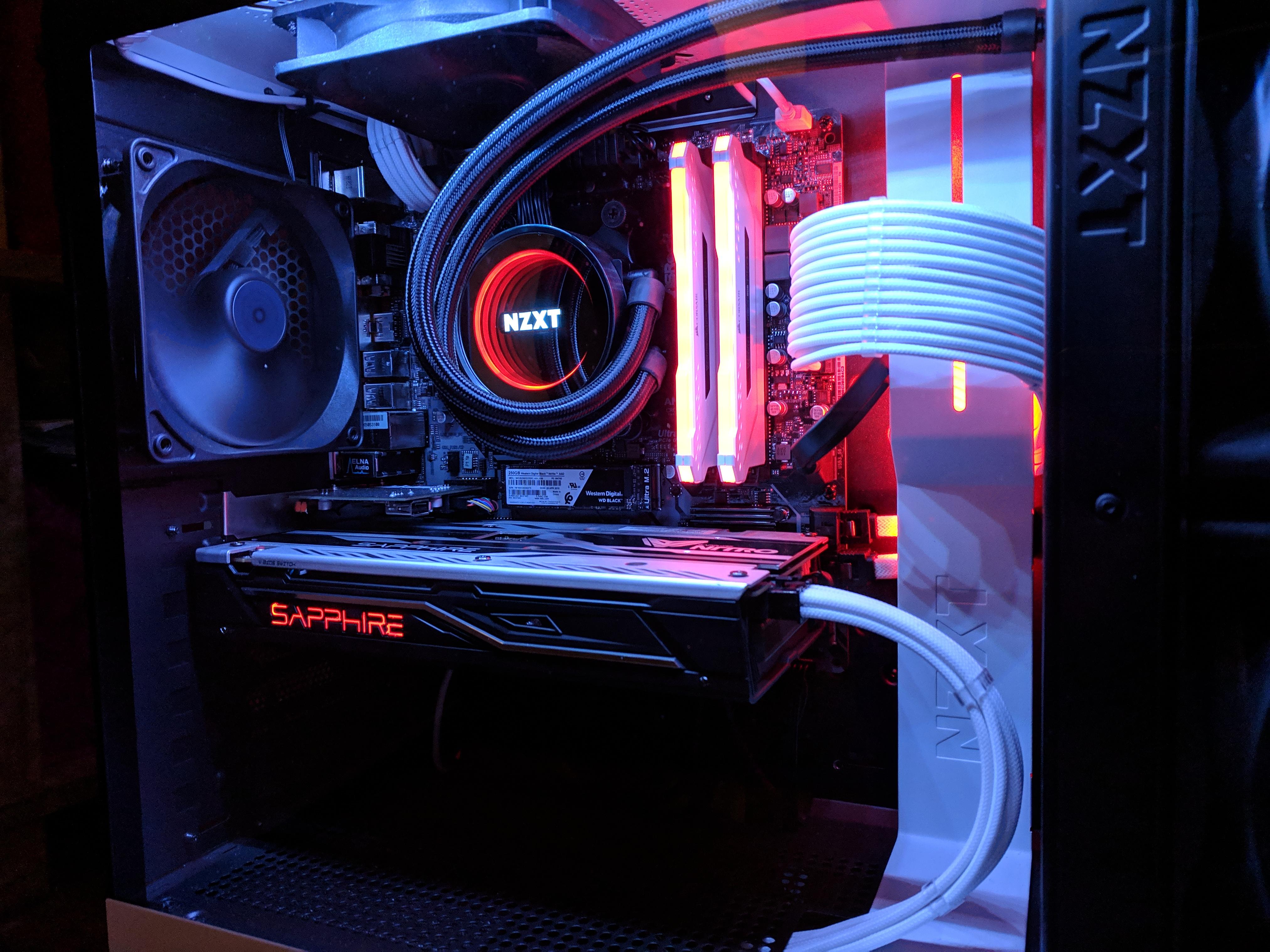 Finally Happy Enough with My Build to Share (H500 & X62) r/NZXT