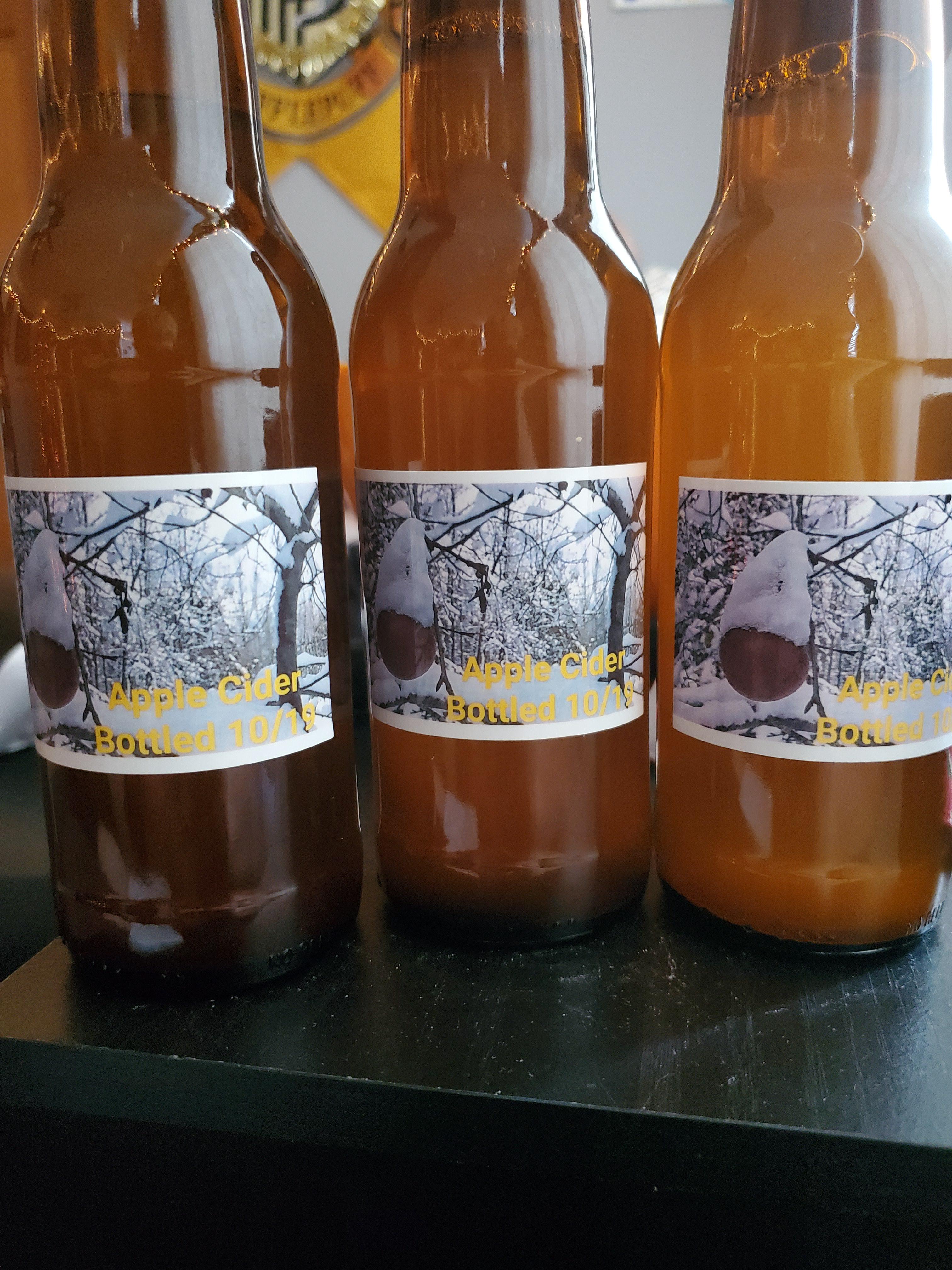 Just printed some labels for my cider. Not yet drinkable. I used my own