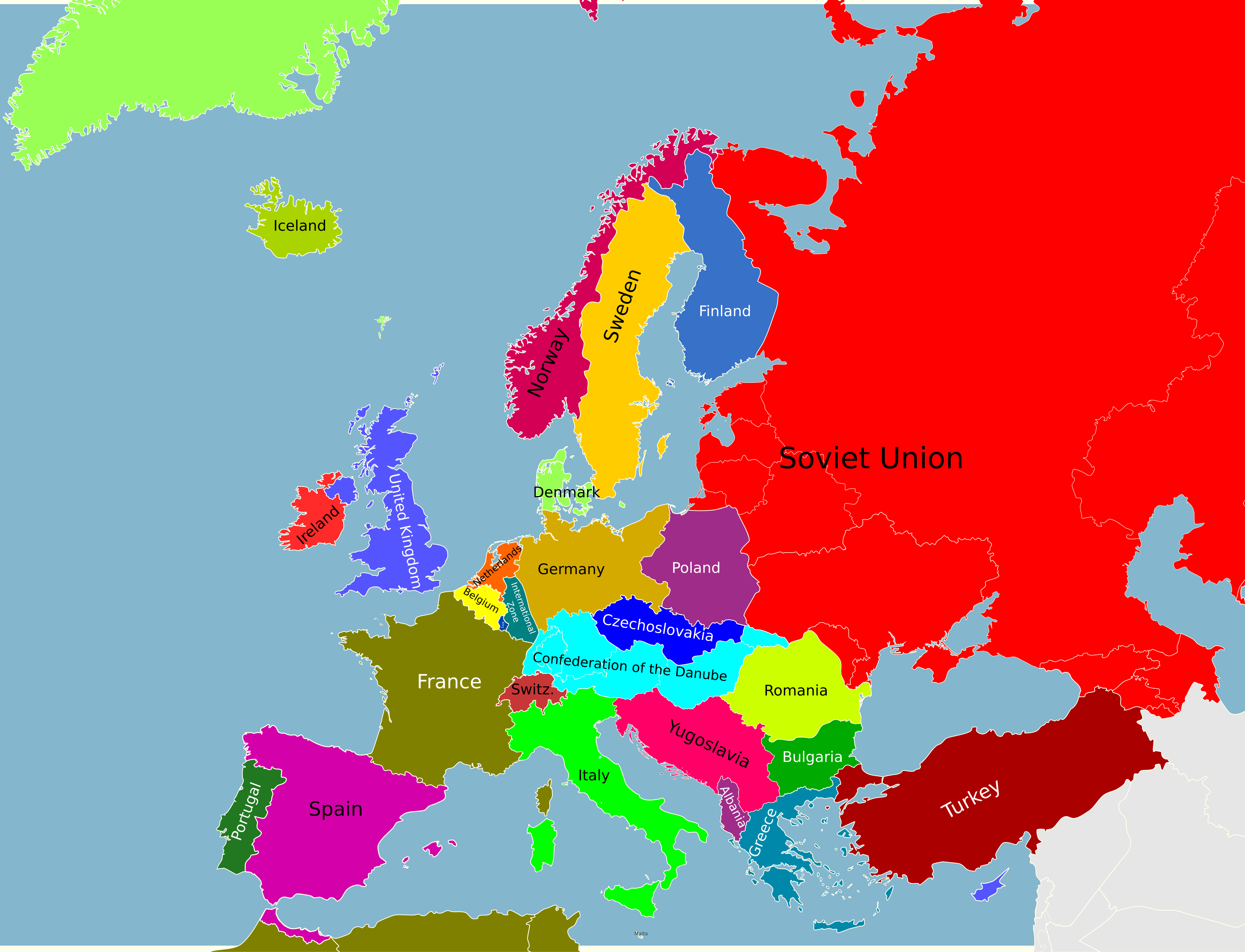 Winston Churchill's plan for post WW2 Europe r/europe