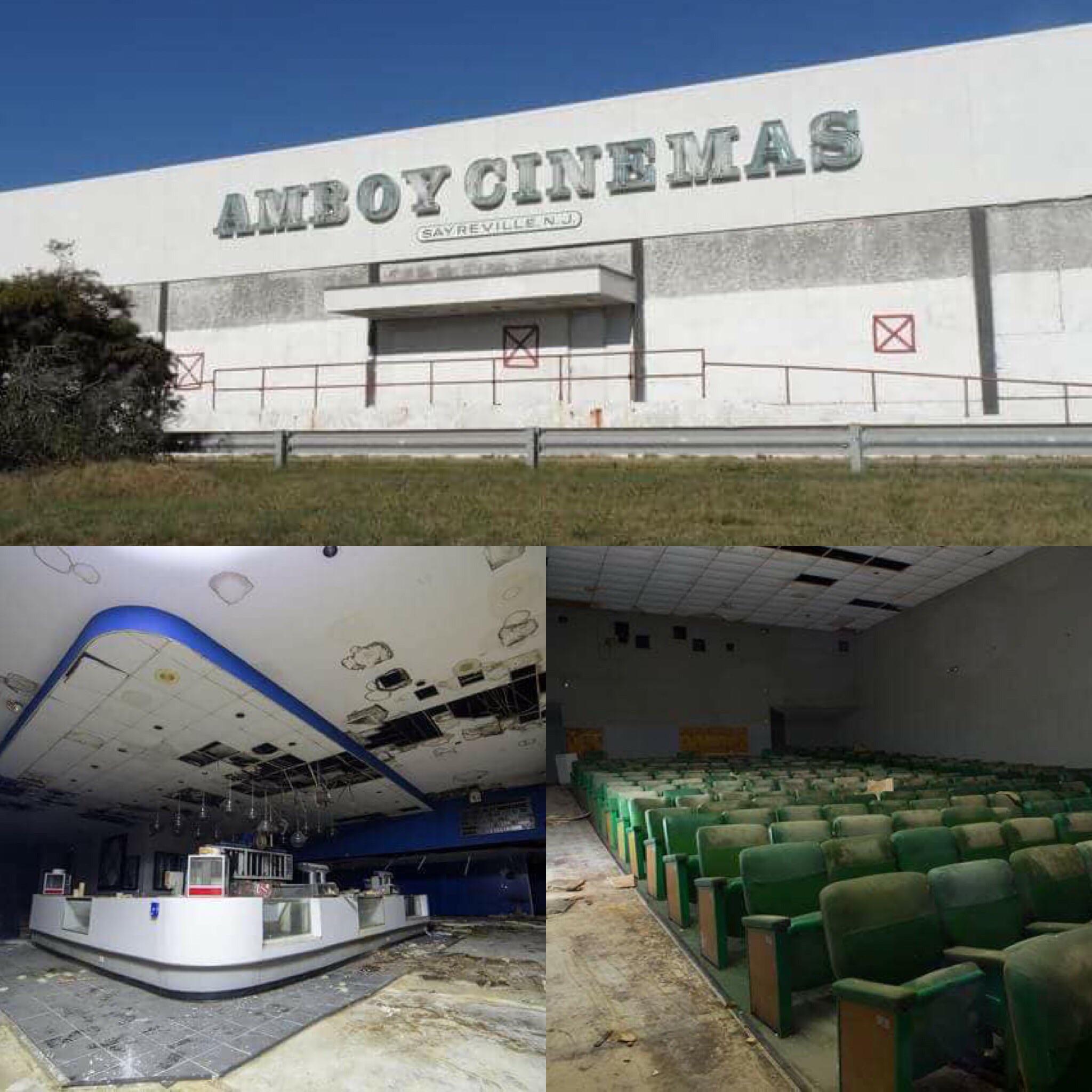 Inside the abandoned Amboy Cinema in Sayreville, NJ r/newjersey