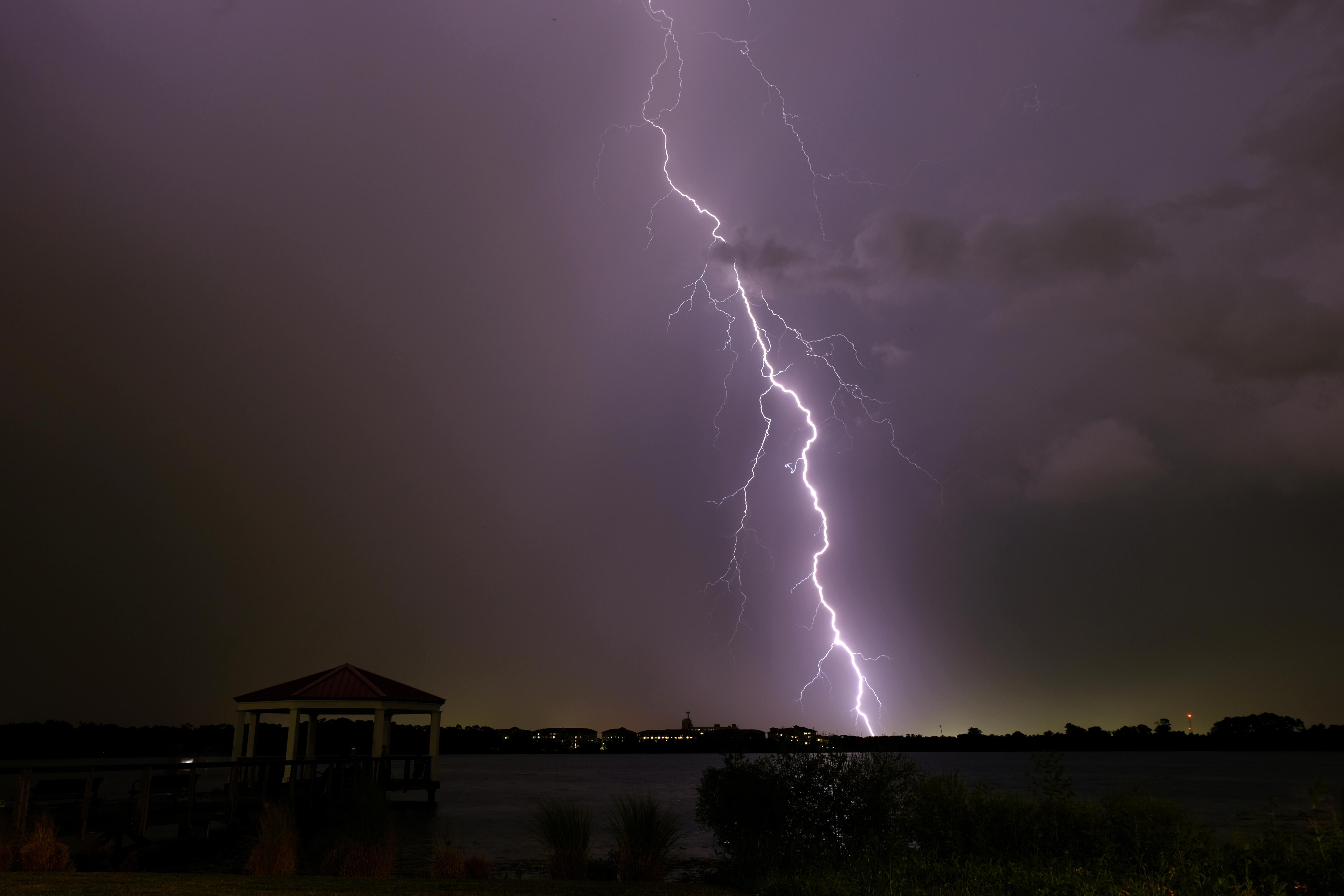 Stormy night in Orlando last week r/weather
