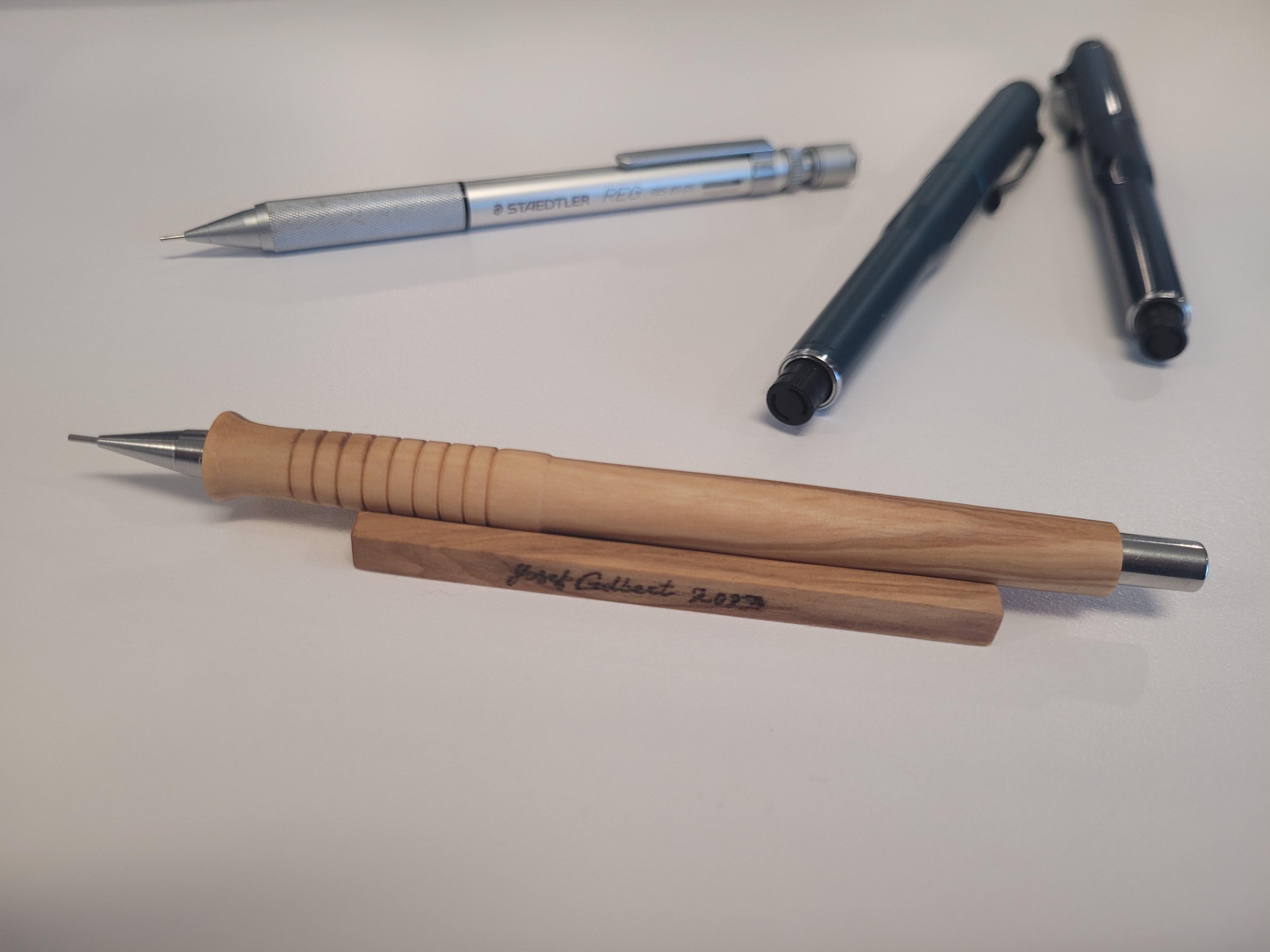 New custom wooden pencil by u/yossigilbert r/mechanicalpencils