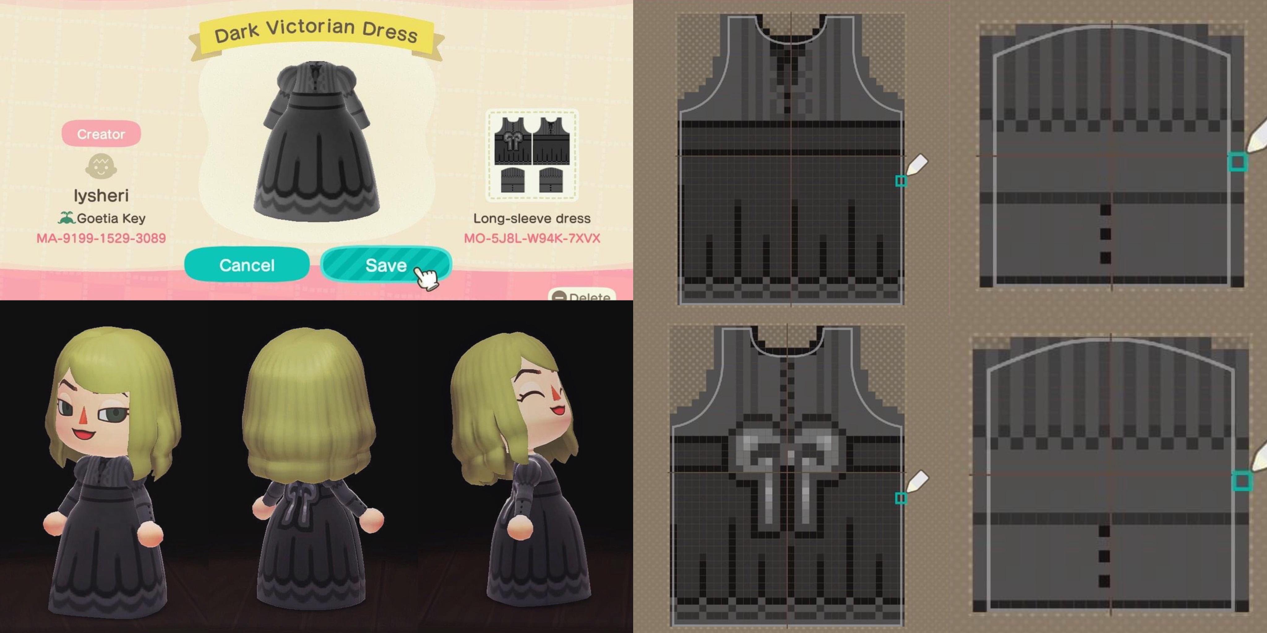 I saw a Victorian dress code almost identical to this on IG & I wanted