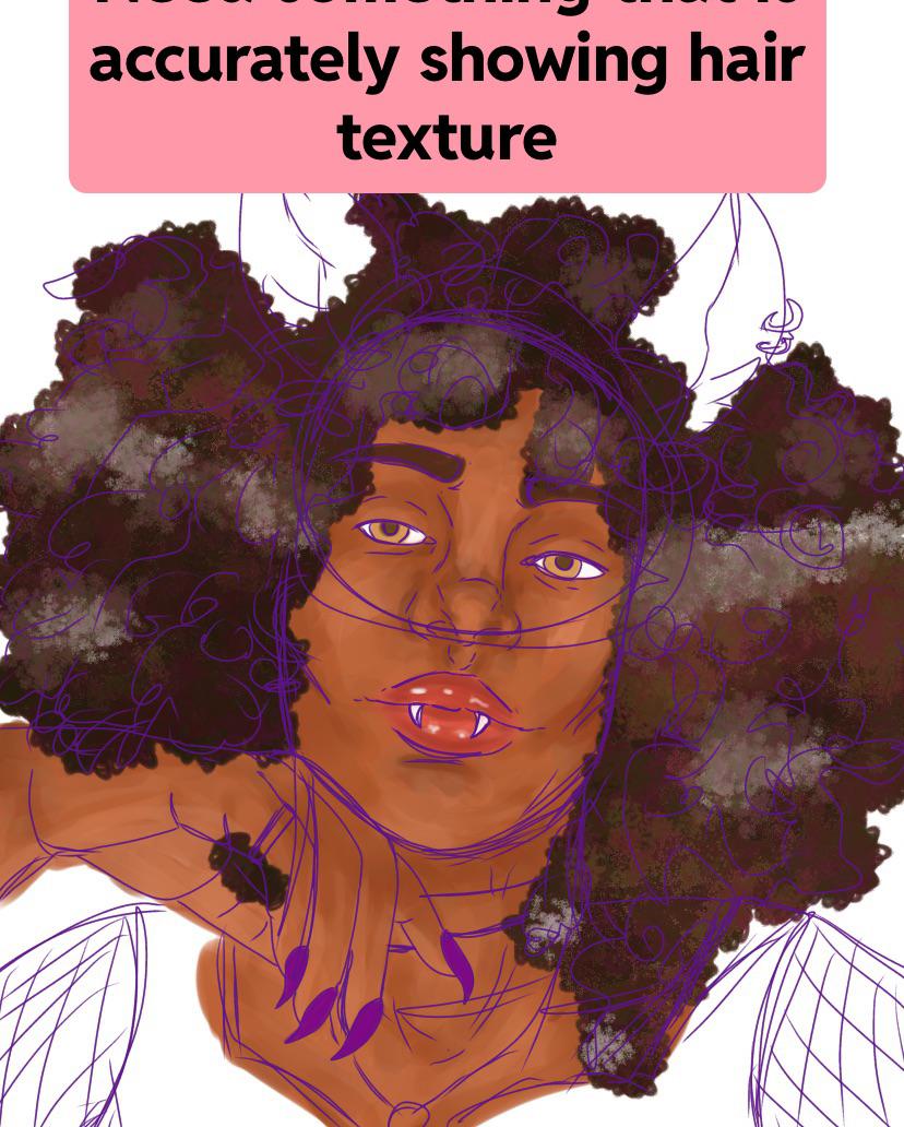 Texture brushes for POC hair? r/IbisPaint