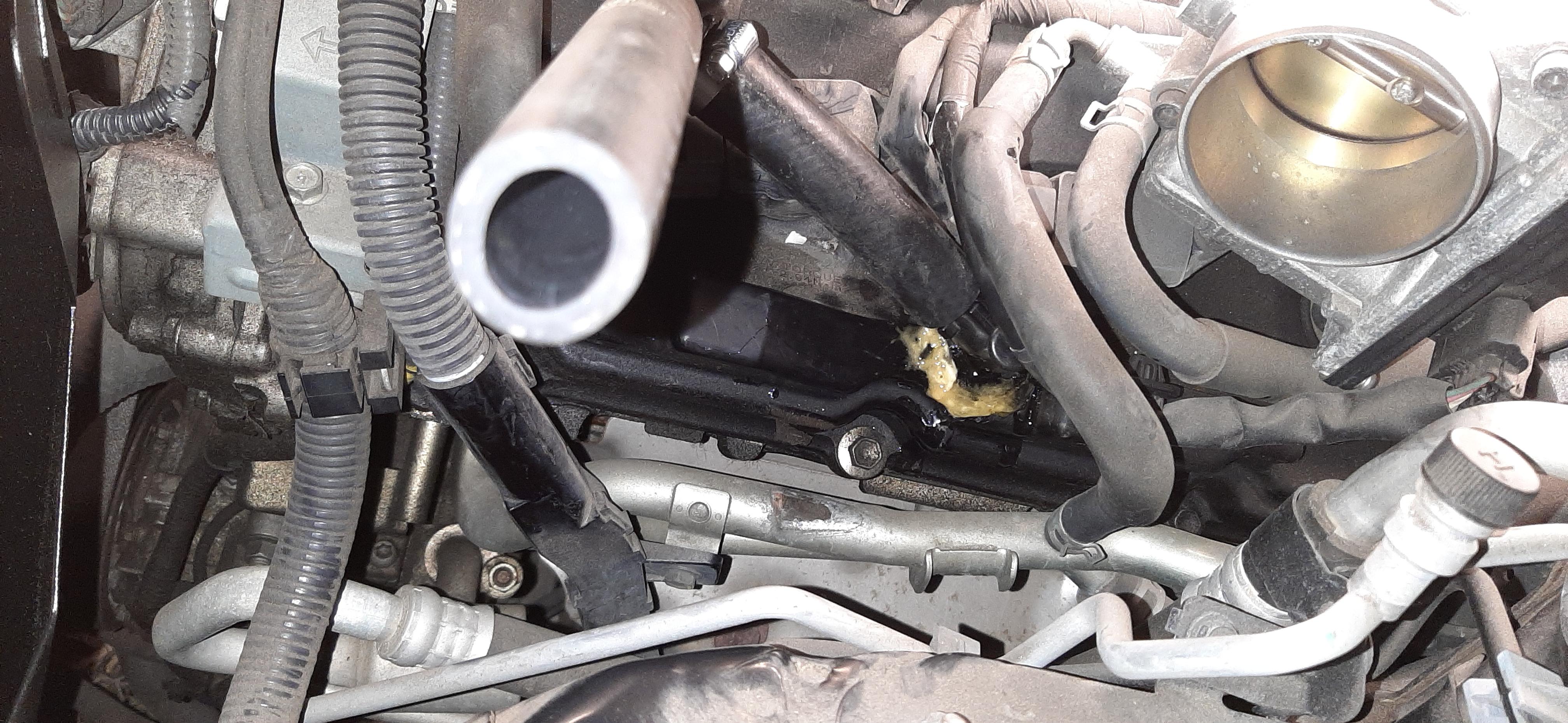 2003 Lincoln navigator engine pan debris. What could it be from thanks