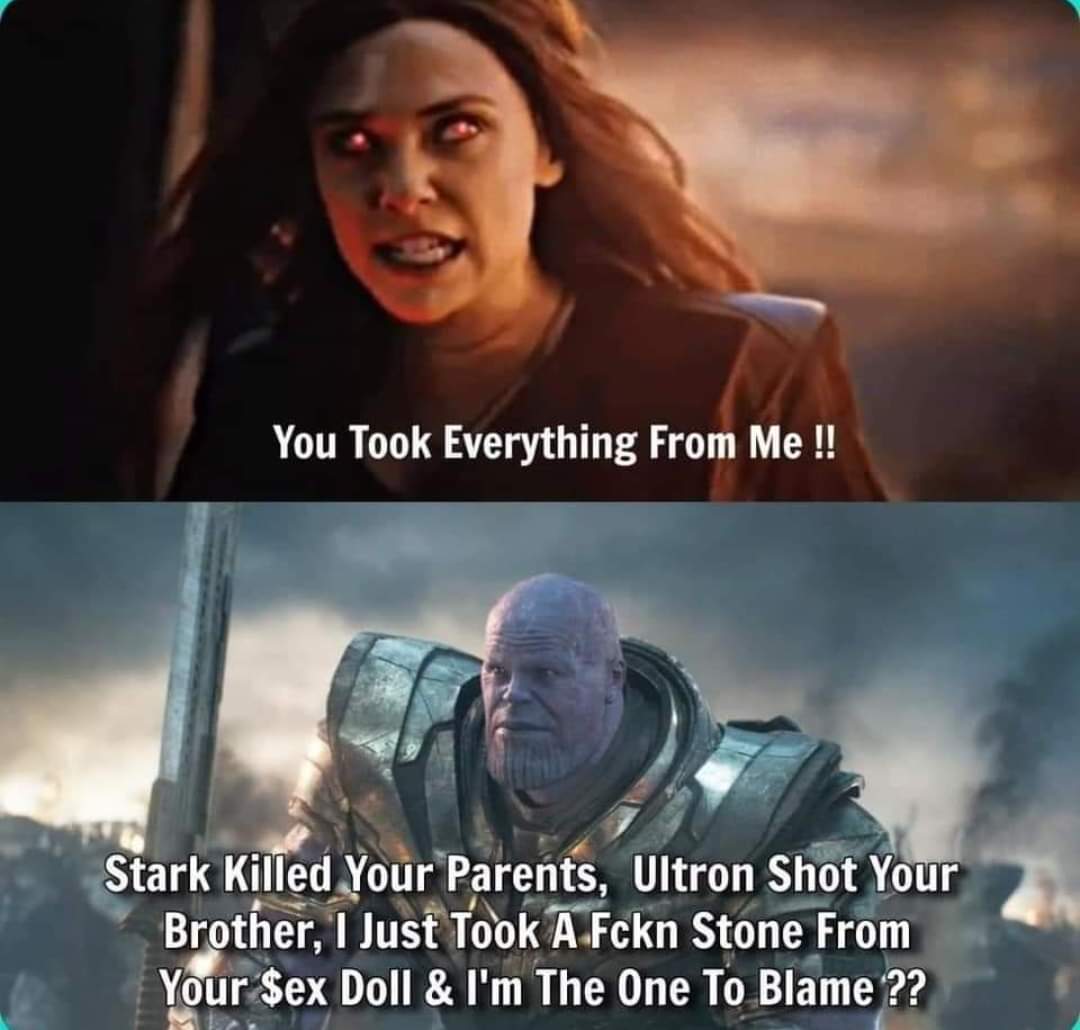 Wanda got no chill r/marvelmemes