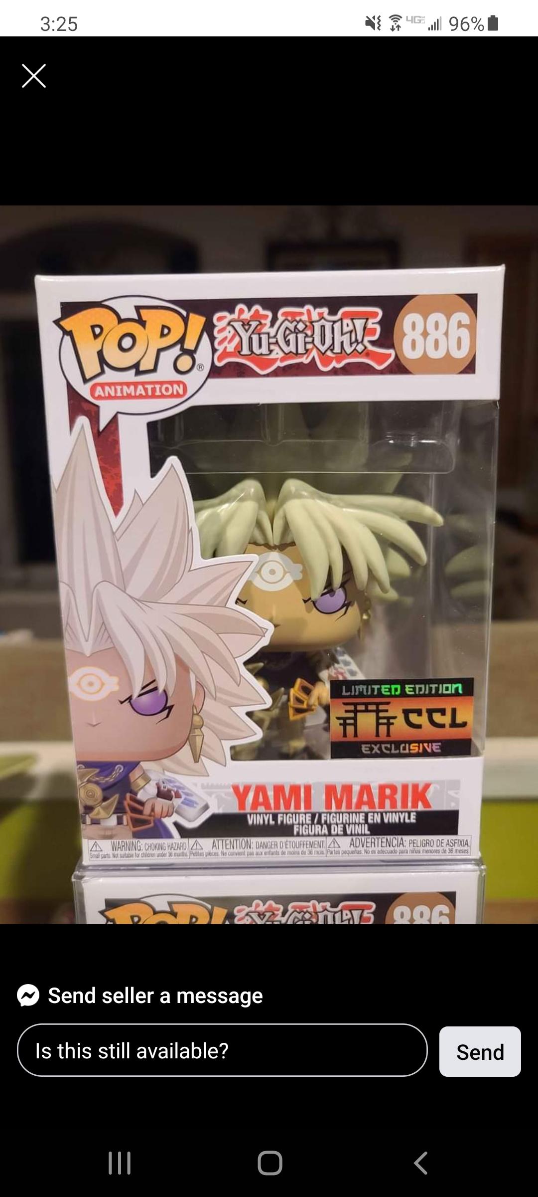 Can anybody explain why this pop has a different sticker rather then