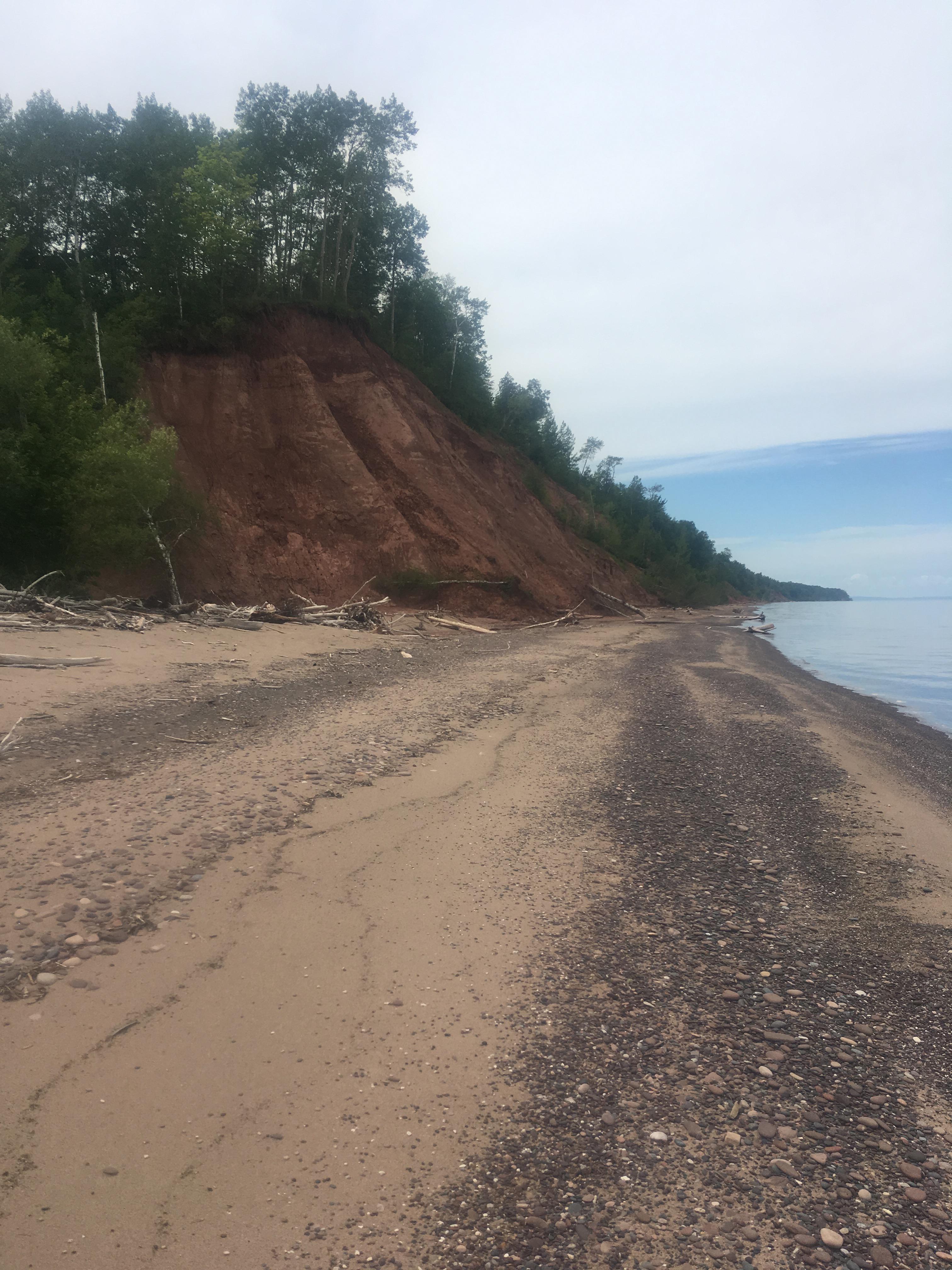 Saxon Harbor beach, July 2019 r/WisconsinHiking