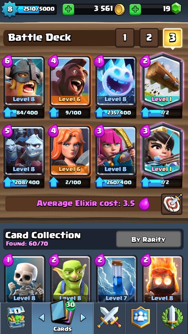 [Ask] Jungle arena deck advice (sorry about ebarbs, but they are so