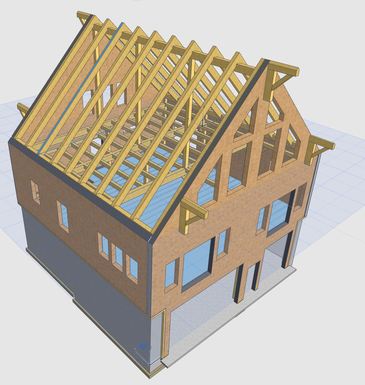 PLFL Timber frame and SIPs fully detailed r/purelivingonyoutube