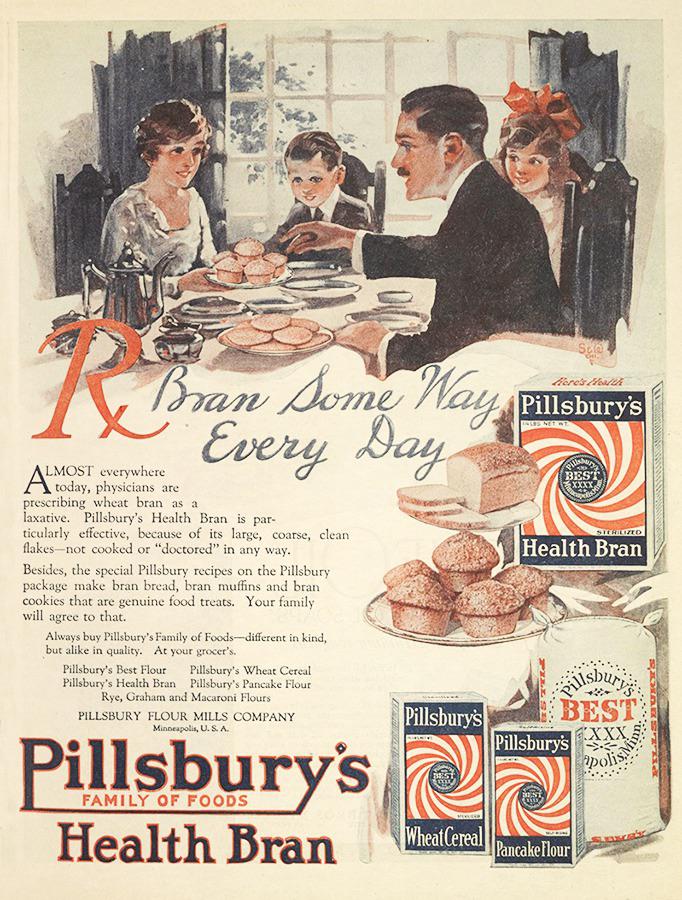 Pillsbury Cereal, 1920 Ad. r/vintageads