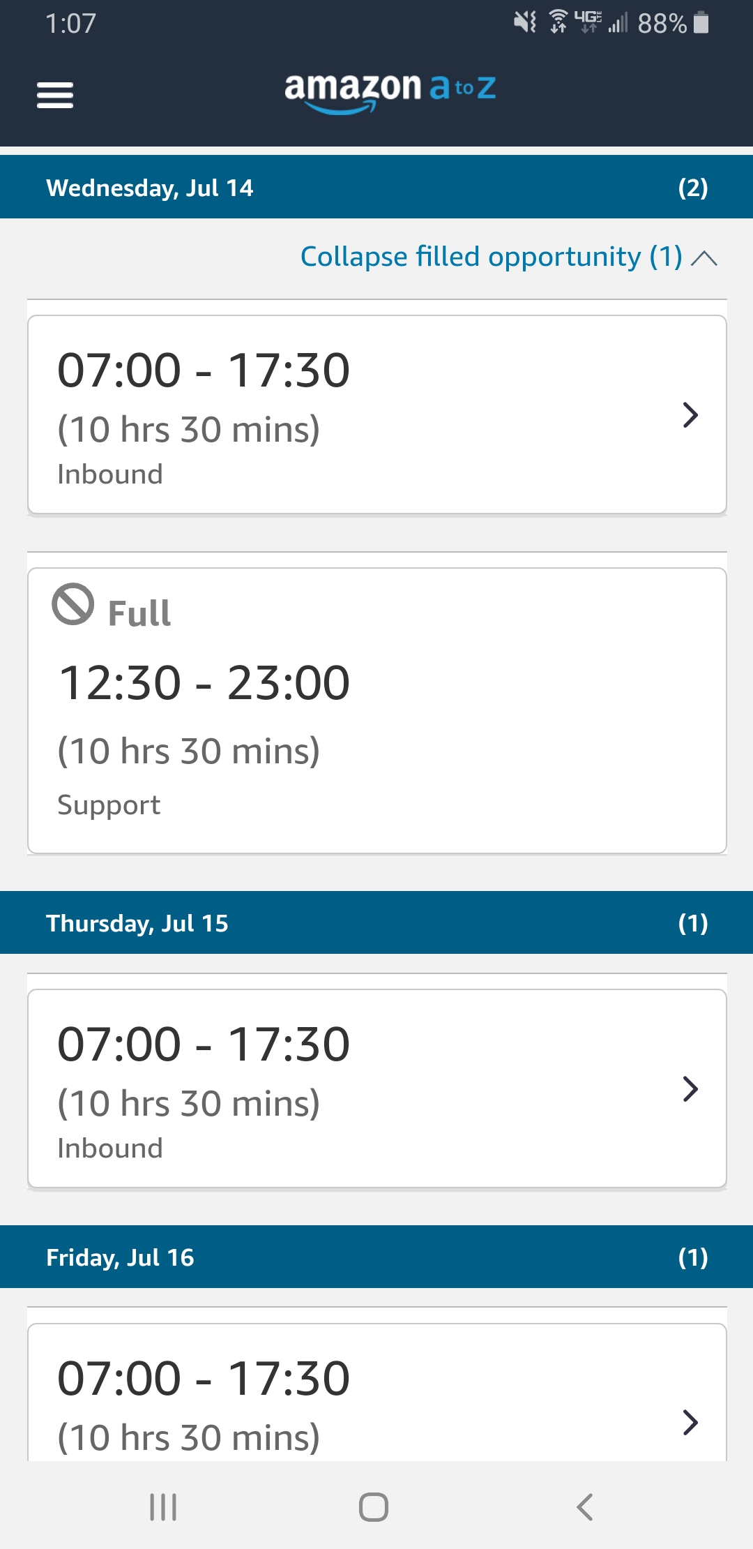 What is "Support" in VET opportunities? r/AmazonFC