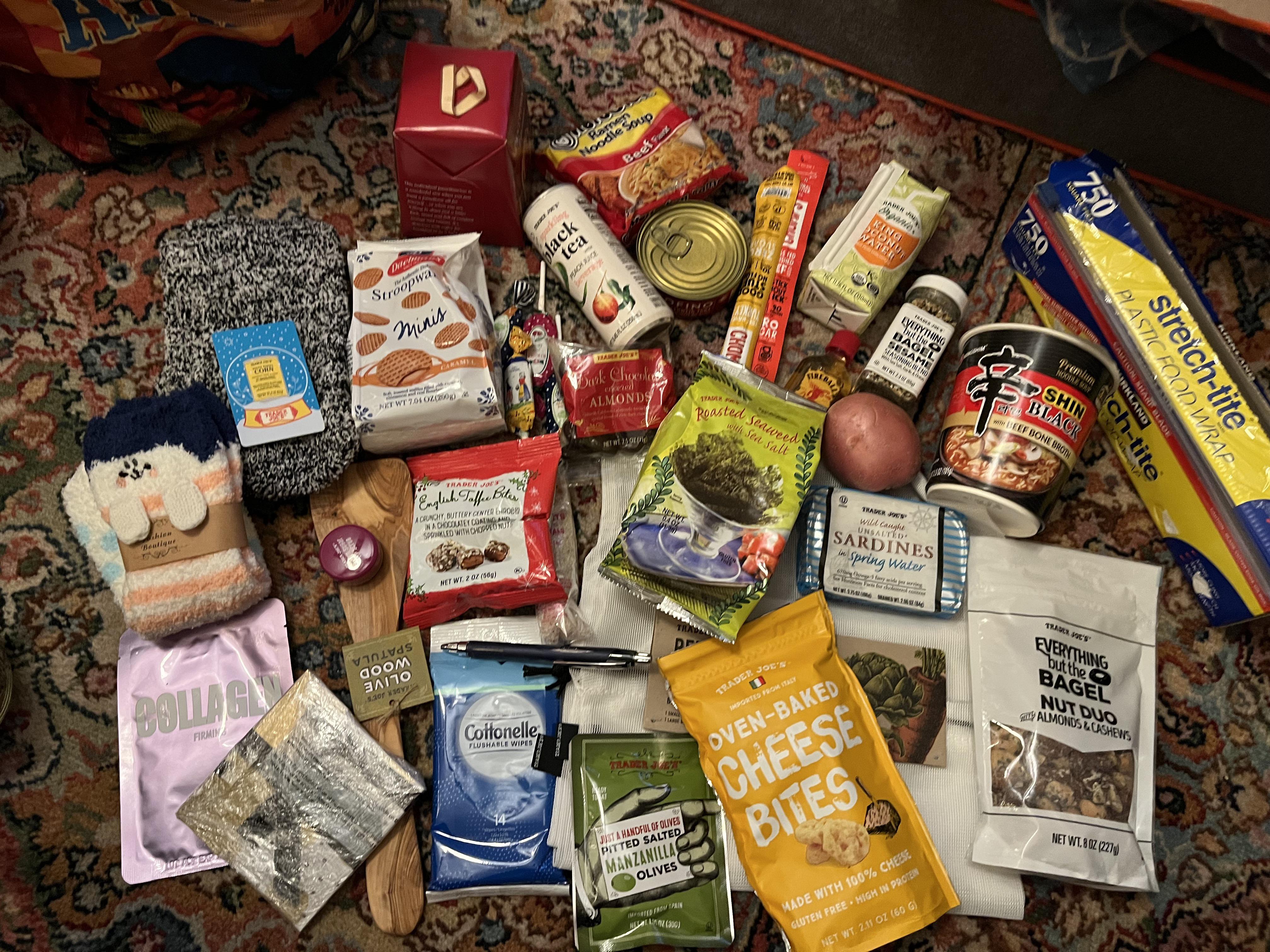 Doing a plastic wrap ball with my family for thanksgiving. Most of my