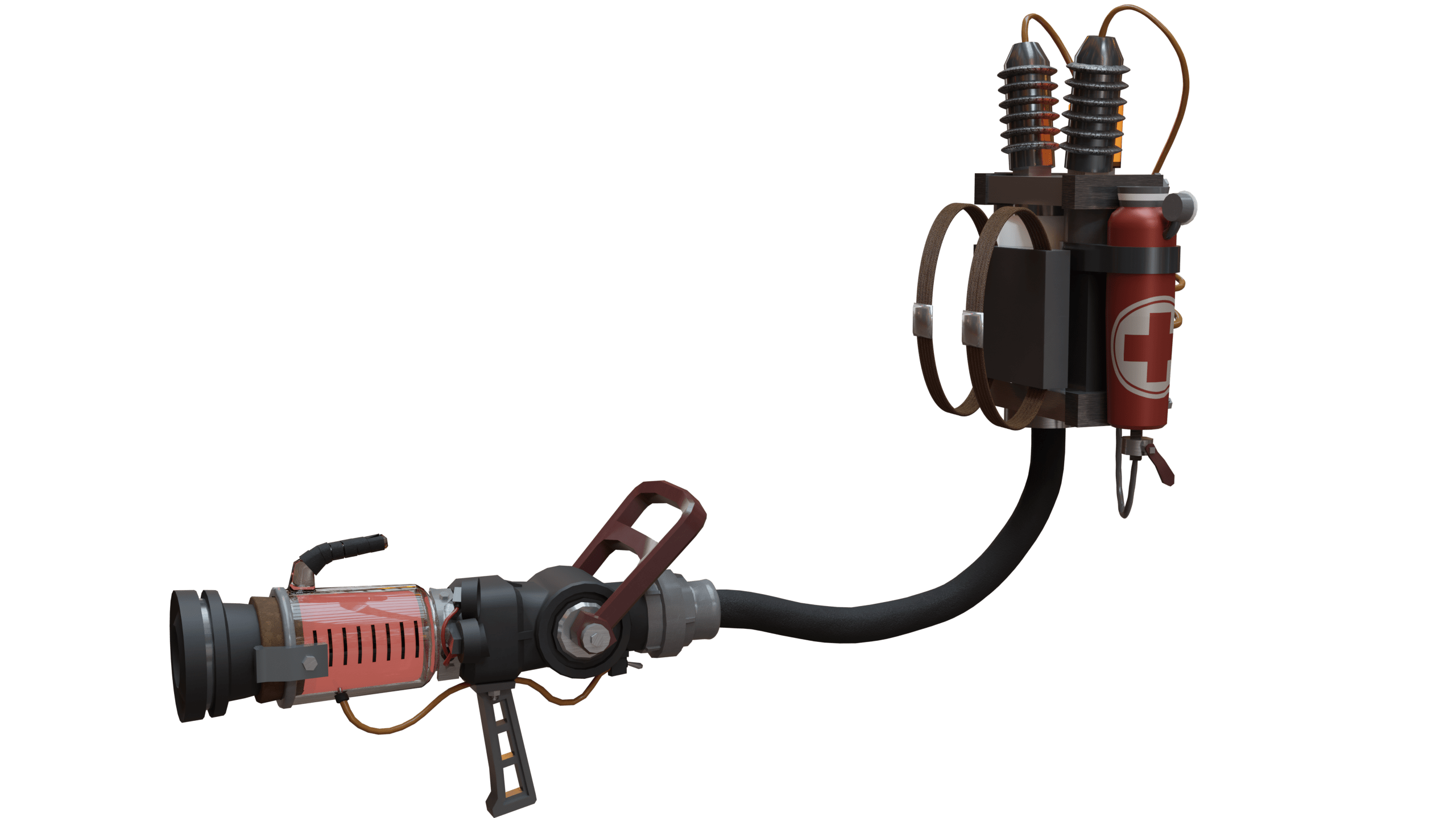 Its Blue again. I rendered the Quick Fix + backpack today. r/tf2