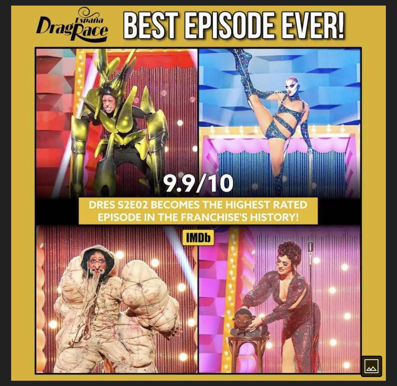 Drag Race España s2 ep2 HIGHEST rating episode EVER! according
