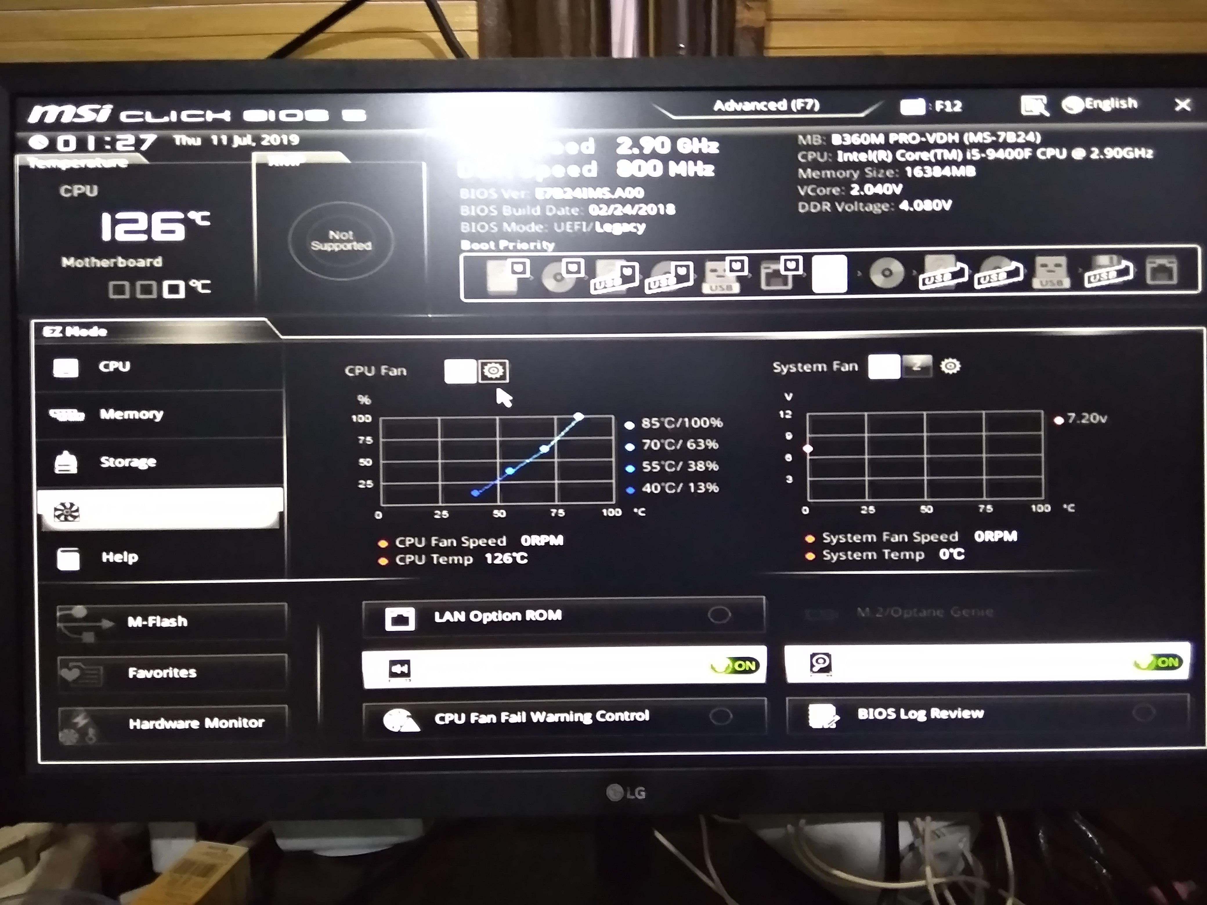 Need help, cpu overheating issue. Fan is spinning but reported as 0 rpm