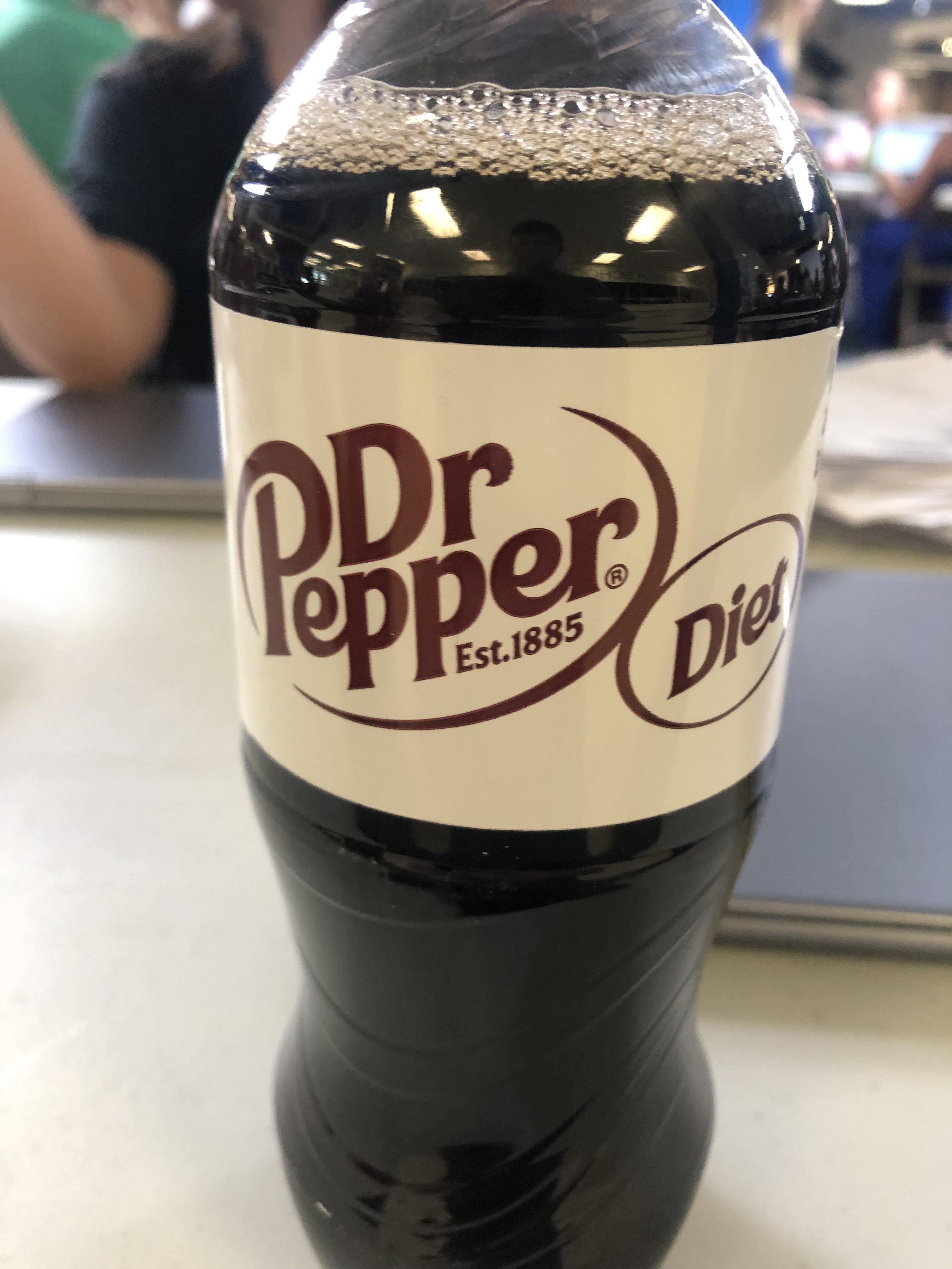 They say it tastes just like regular Dr. Pepper. Well, then they fucked