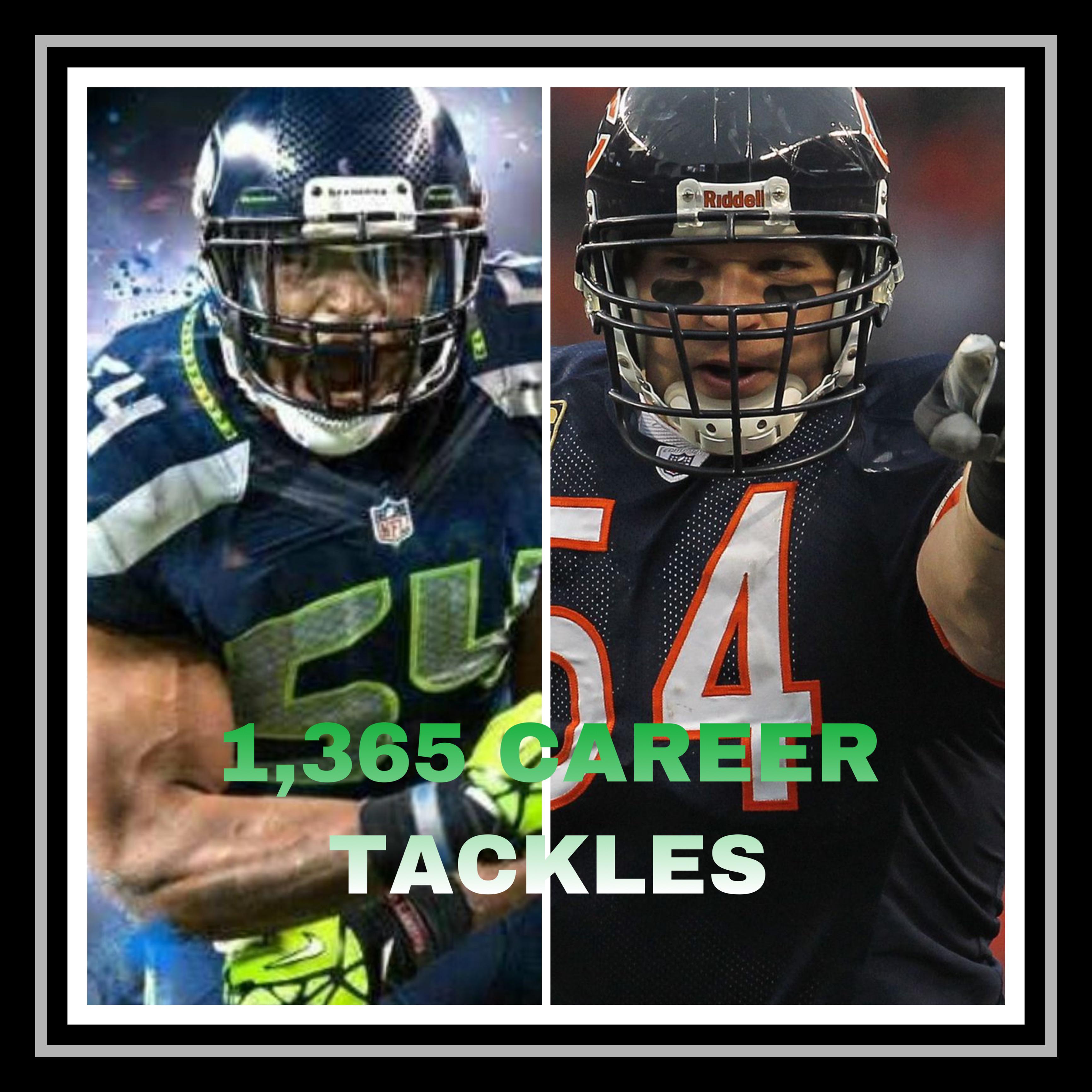 With 15 tackles today, NFL tackle leader Bobby Wagner passes Brian