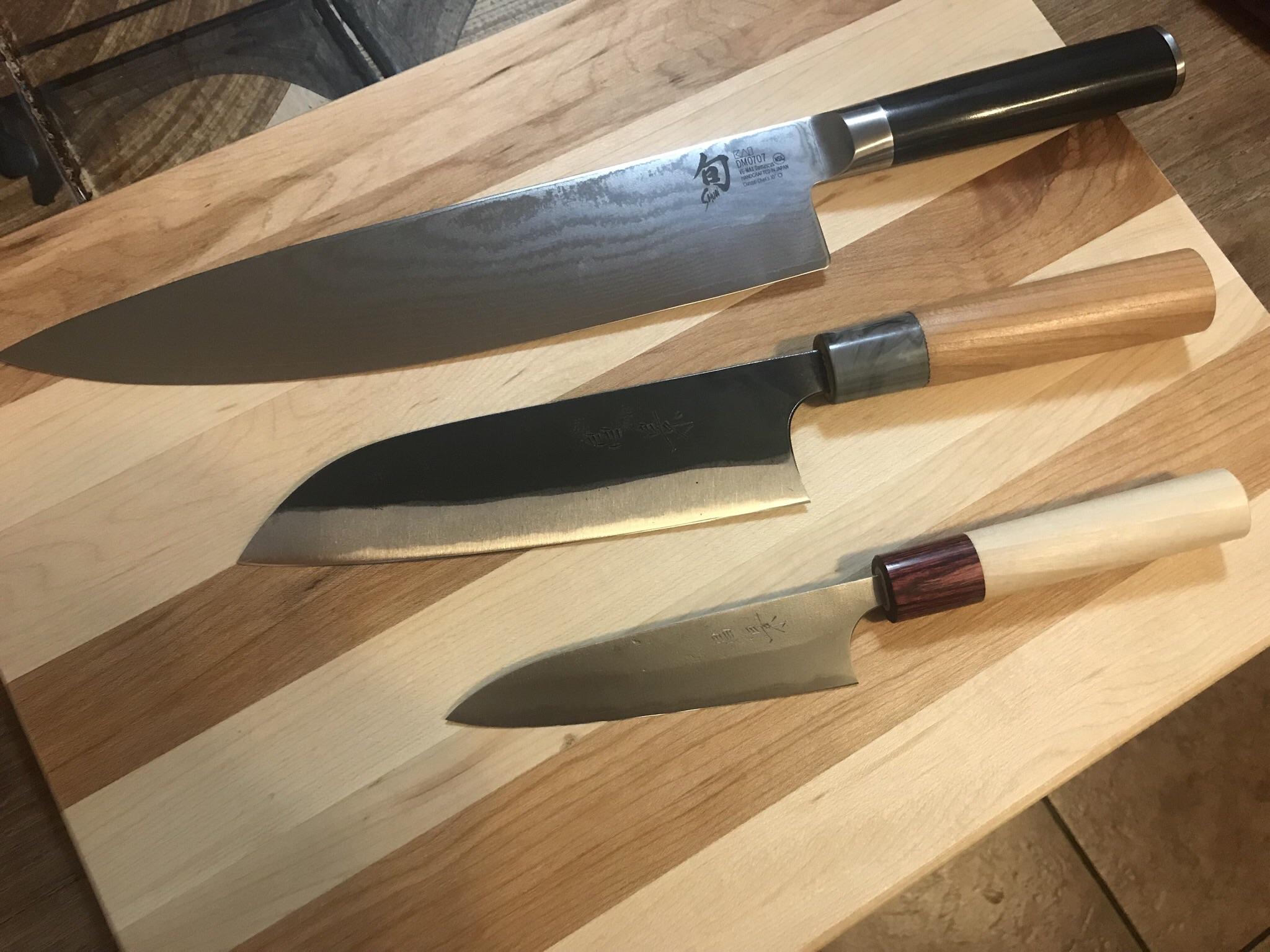 2 weeks ago I didn’t own any Japanese steel. Now look what I’ve