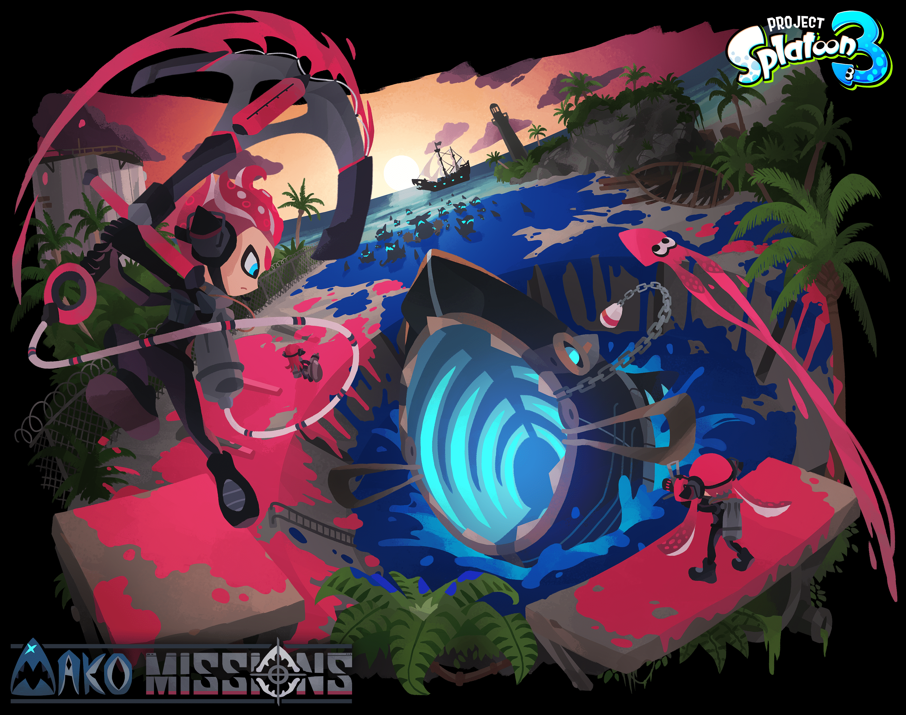 Project Splatoon 3 New game mode, Mako Missions (description in