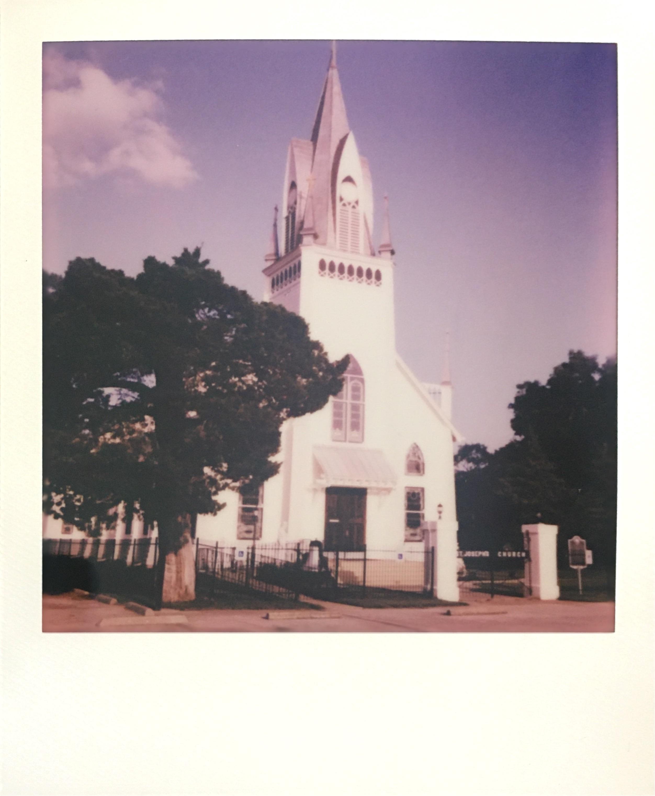 St. Joseph’s Church New Waverly, TX // PolaroidNow (itype) r/Polaroid