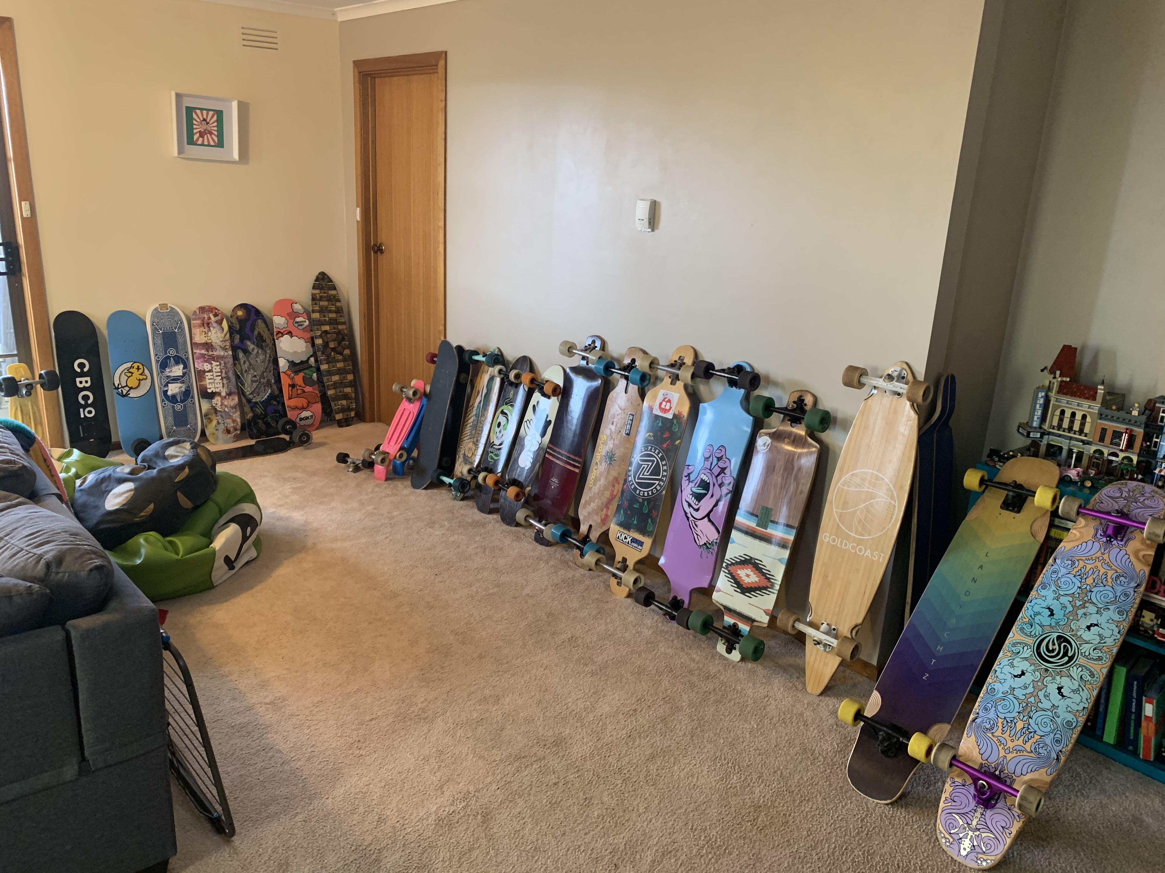 I live in a skate shop r/longboarding