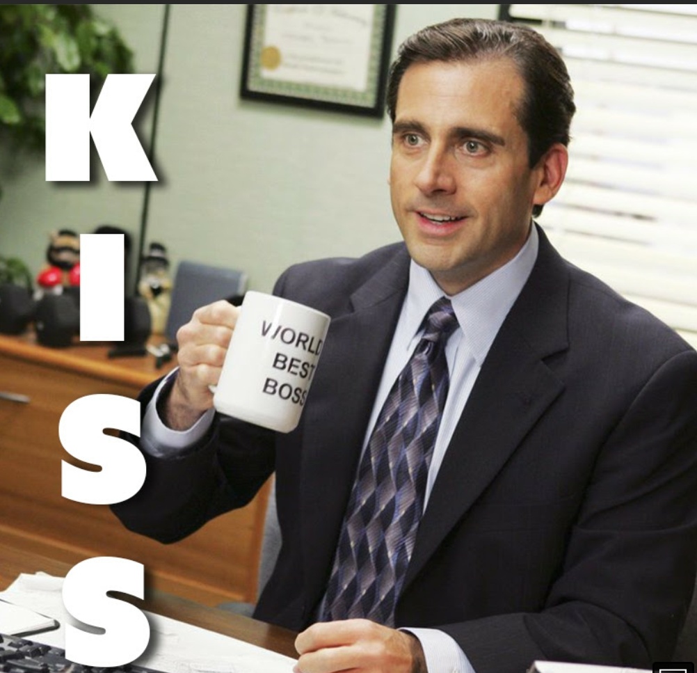 What does KISS stand for? r/DunderMifflin