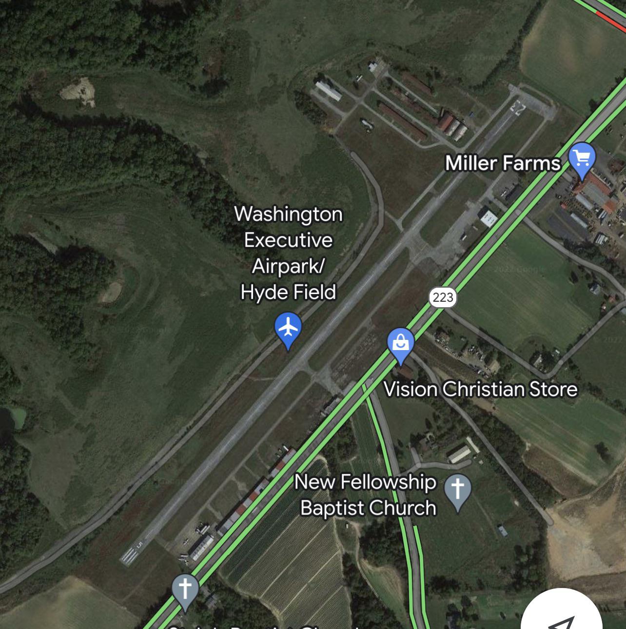Question is the location of this airpark a little crazy? I was