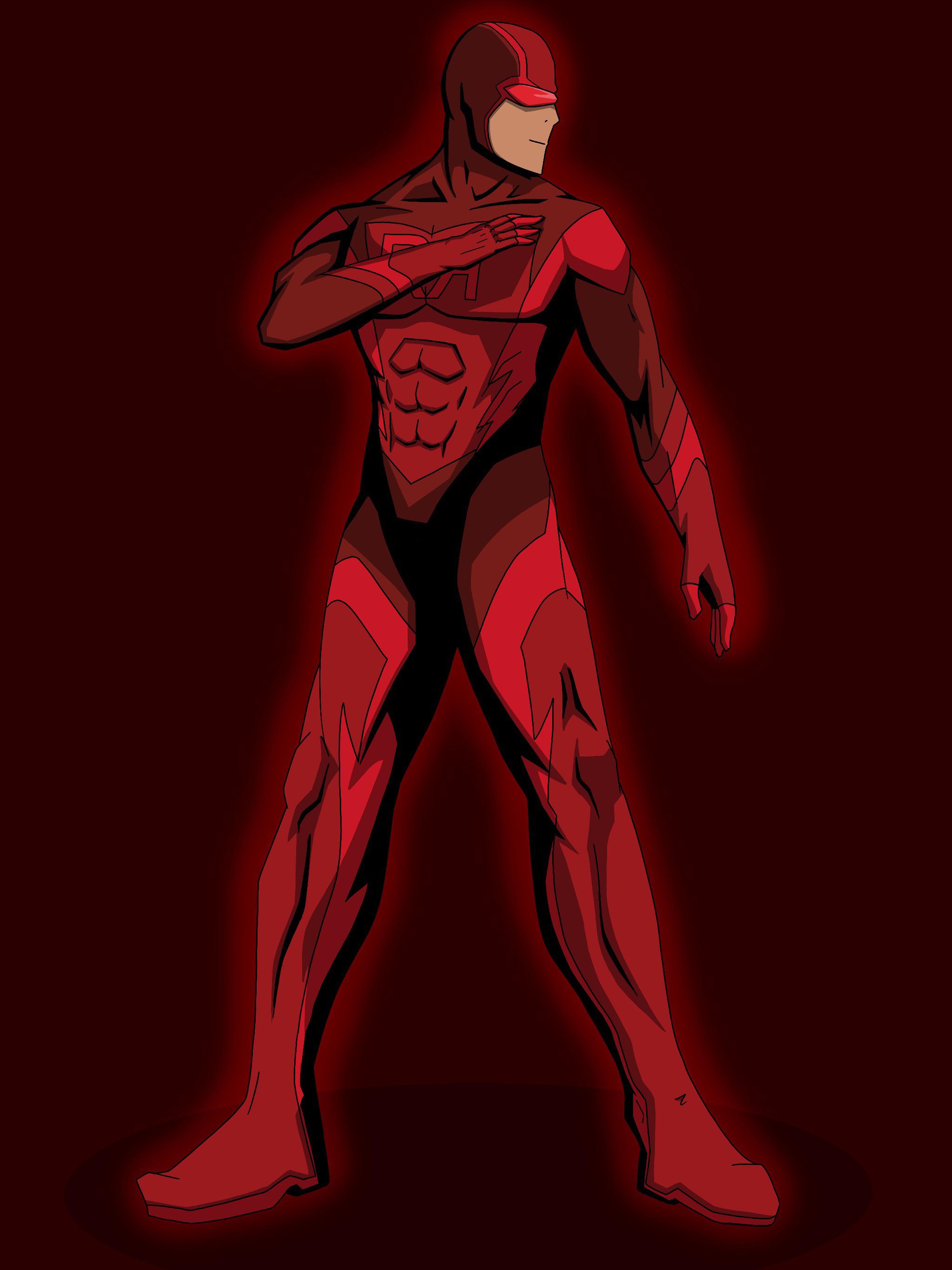 Fan art of red rush I did Invincible