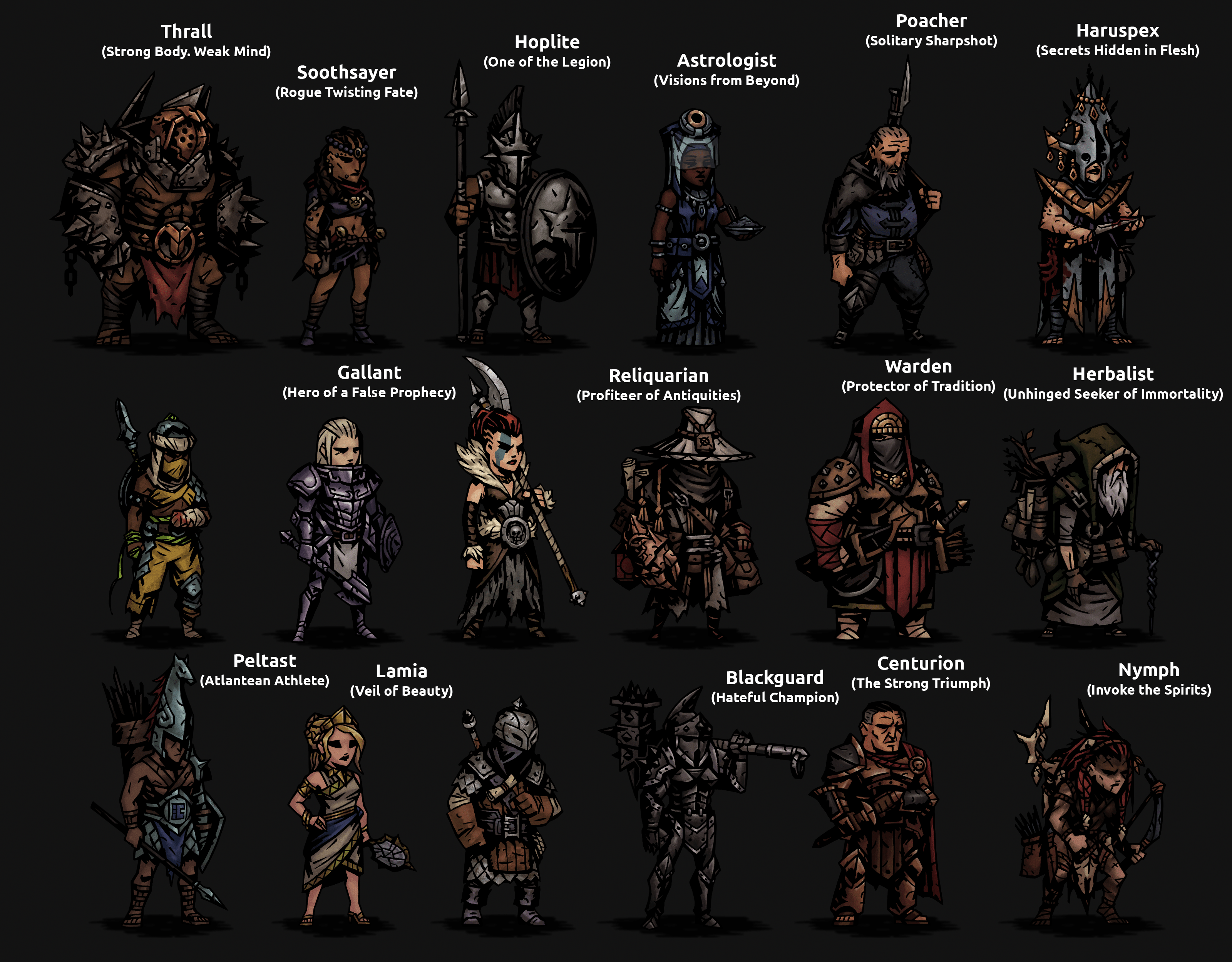 A bunch of class mod ideas! r/darkestdungeon