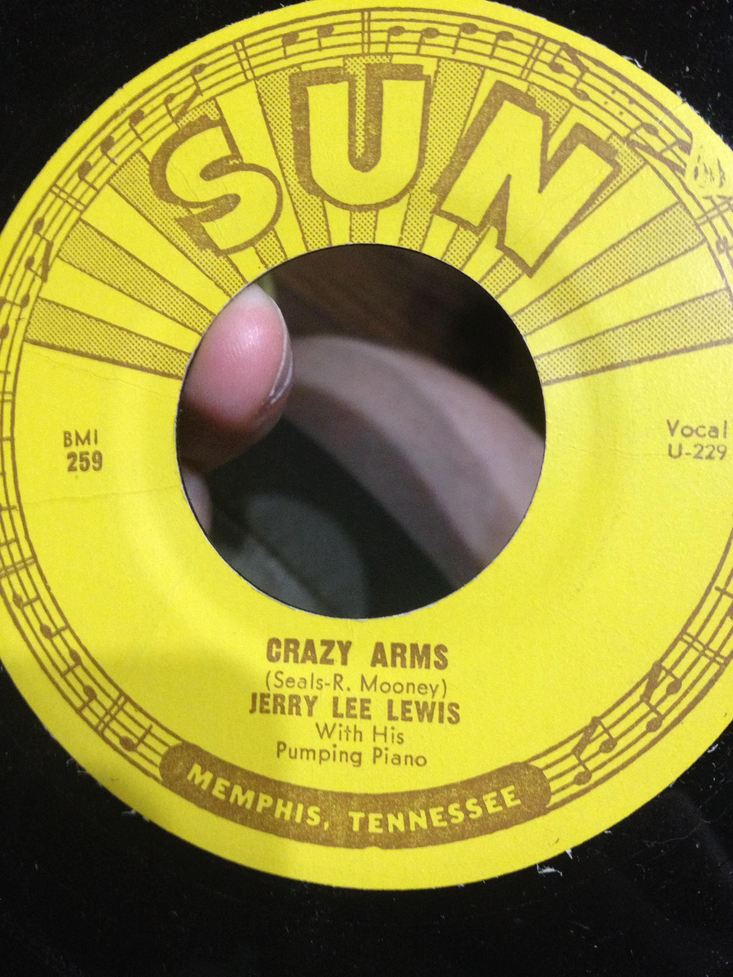 Jerry's first record. Listen in Comments. Both Sides! r/Jerryleelewis