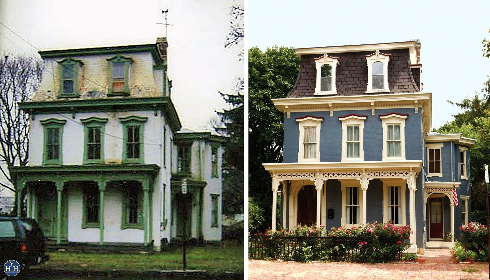 Mansard Monday Before and After A Second Empire Gem in Carlisle, PA