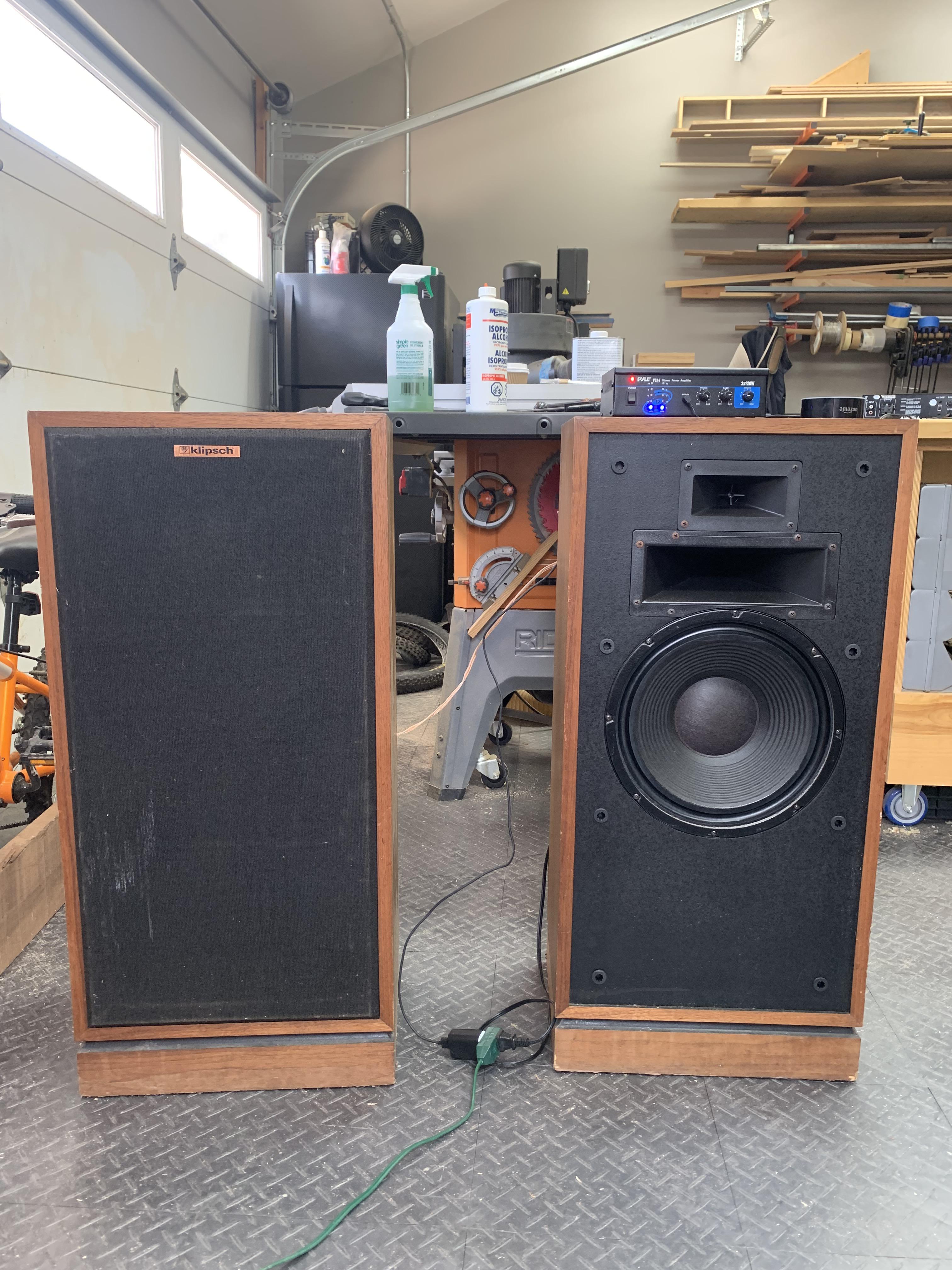 Found these two in the ewaste pile at work. So begins my first speaker