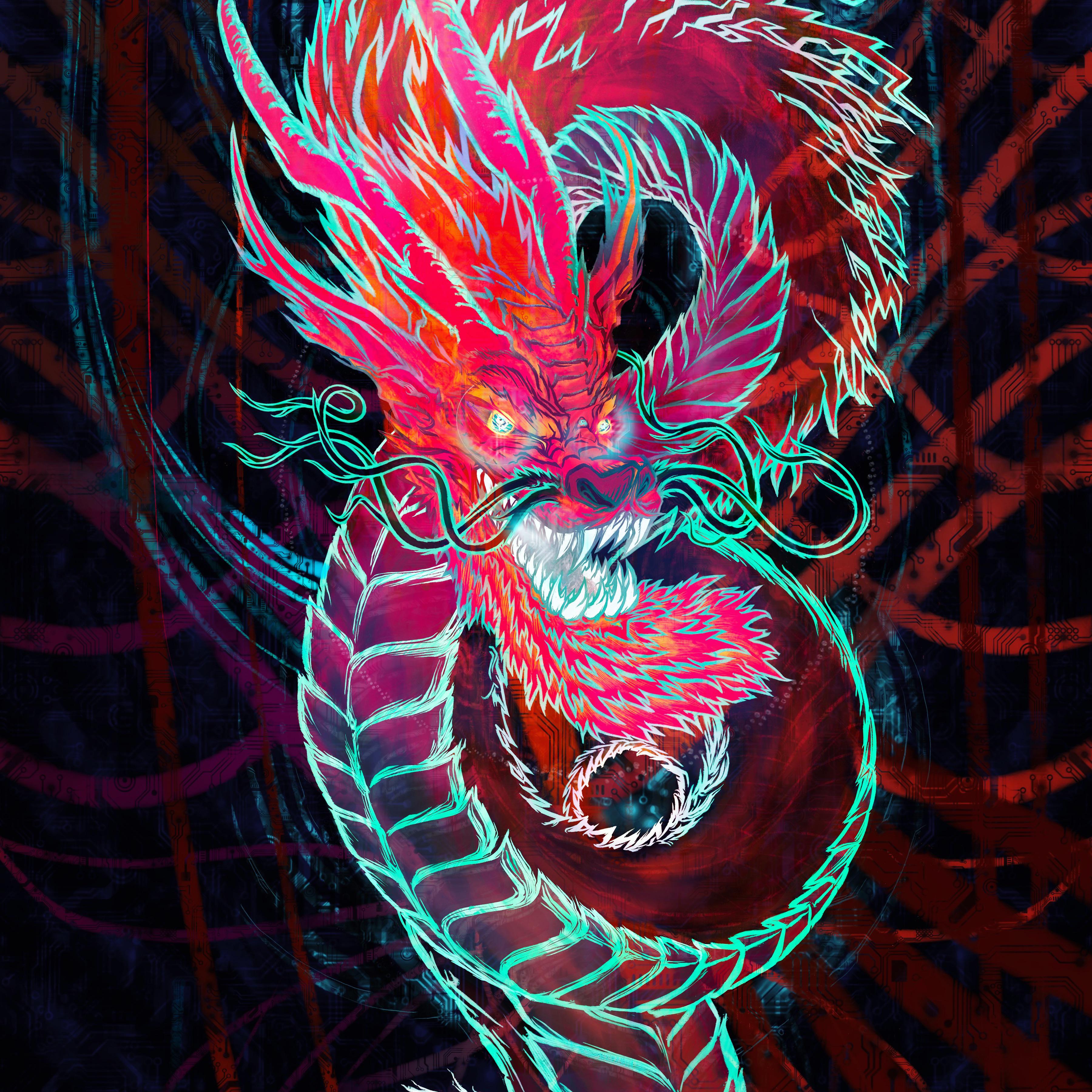 Electric Dragon r/ProCreate