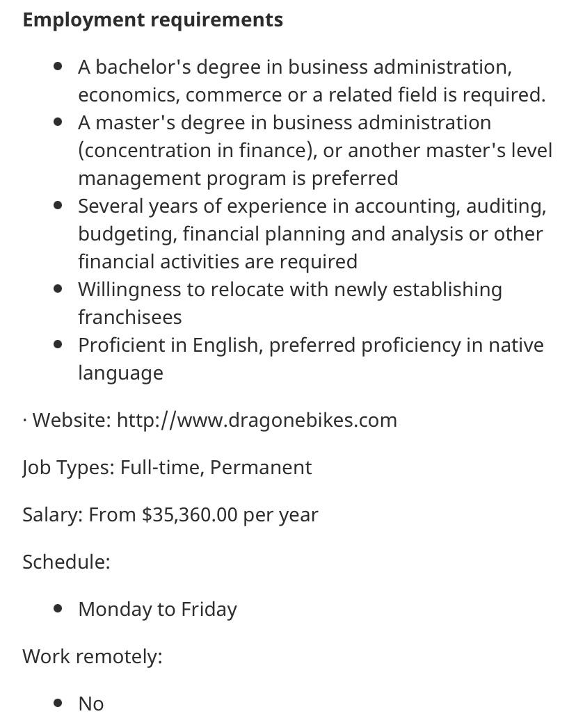 Looking at job postings in Halifax today and came across this