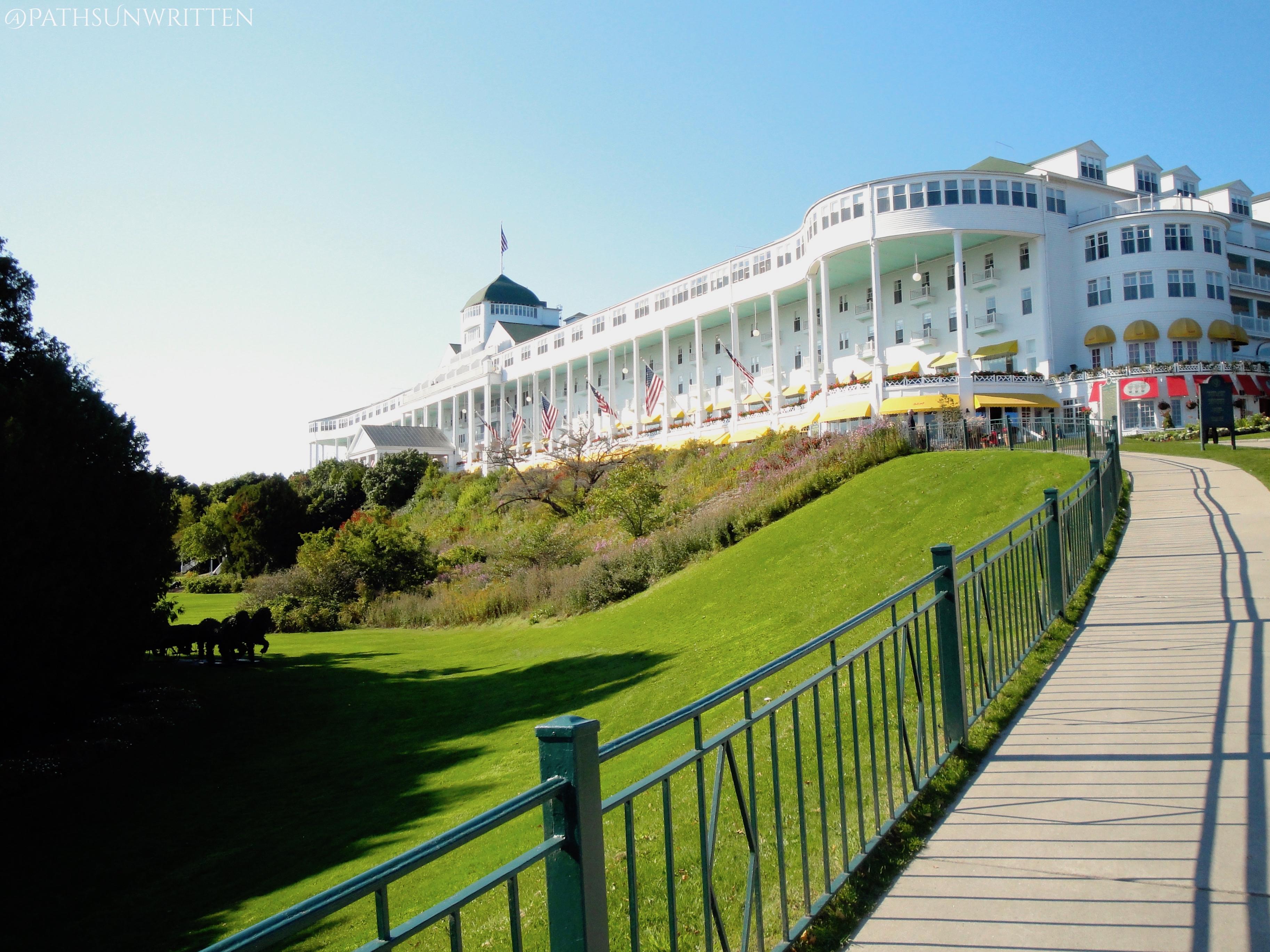 The Grand Hotel (World's Largest Covered Porch) Mackinac Island